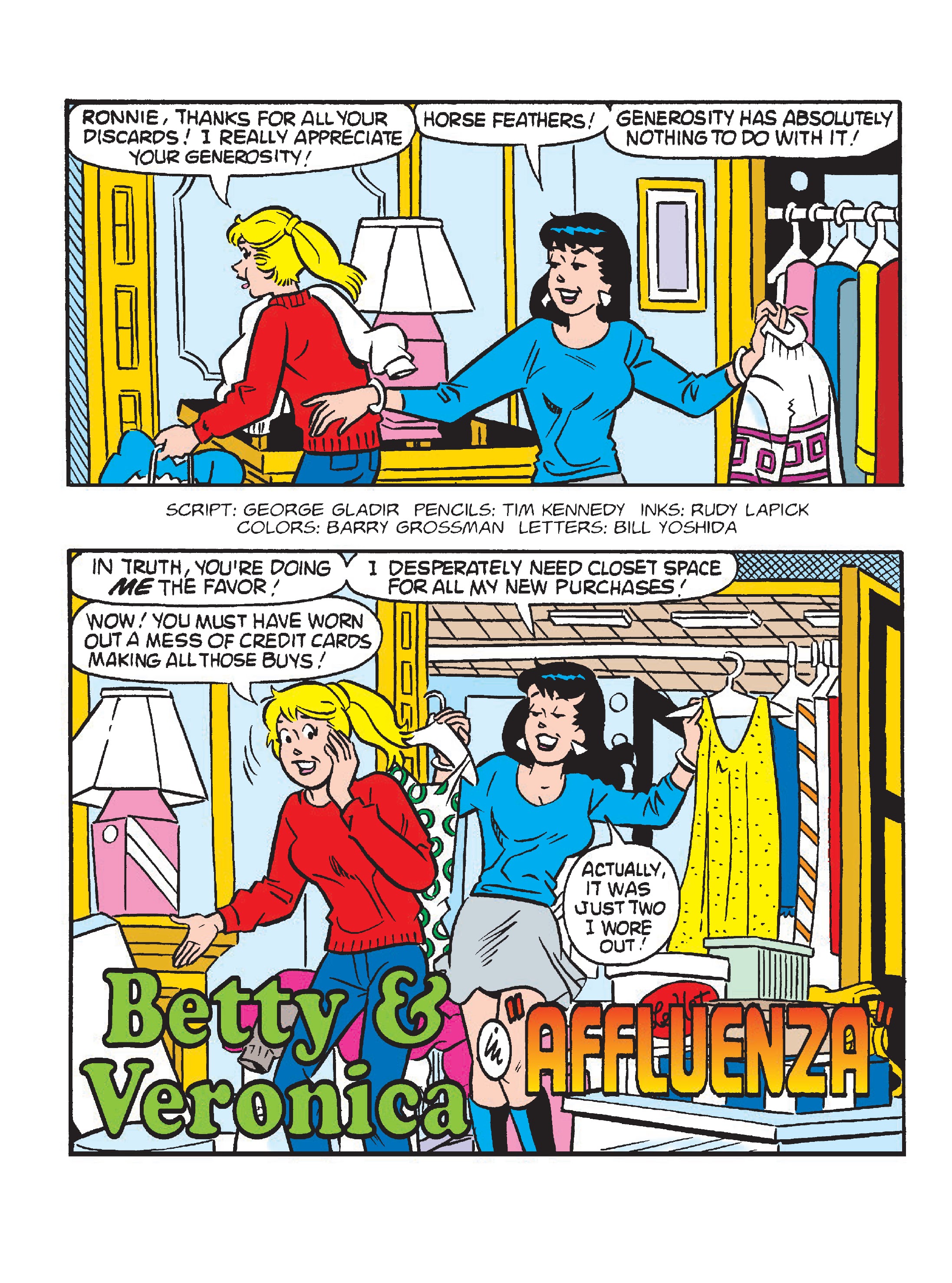 Read online Betty & Veronica Friends Double Digest comic -  Issue #260 - 173