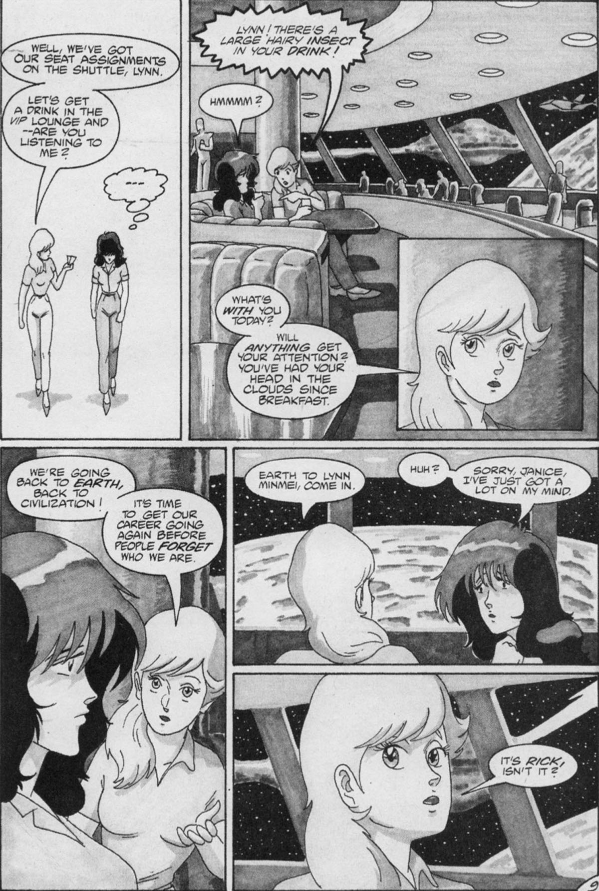 Read online Robotech II: The Sentinels - The Marriage of Rick Hunter and Lisa Hayes comic -  Issue # TPB 3 - 17
