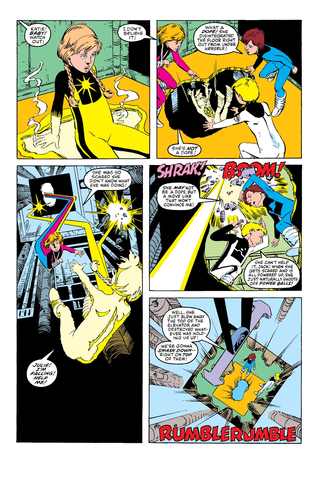 Read online Power Pack Classic comic -  Issue # TPB 1 (Part 1) - 96
