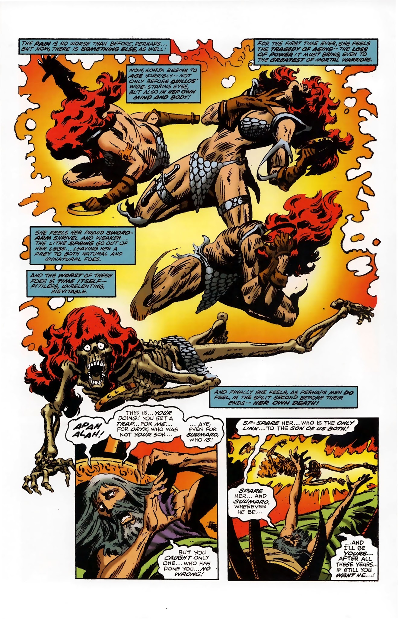 Read online The Adventures of Red Sonja comic -  Issue # TPB 3 - 104