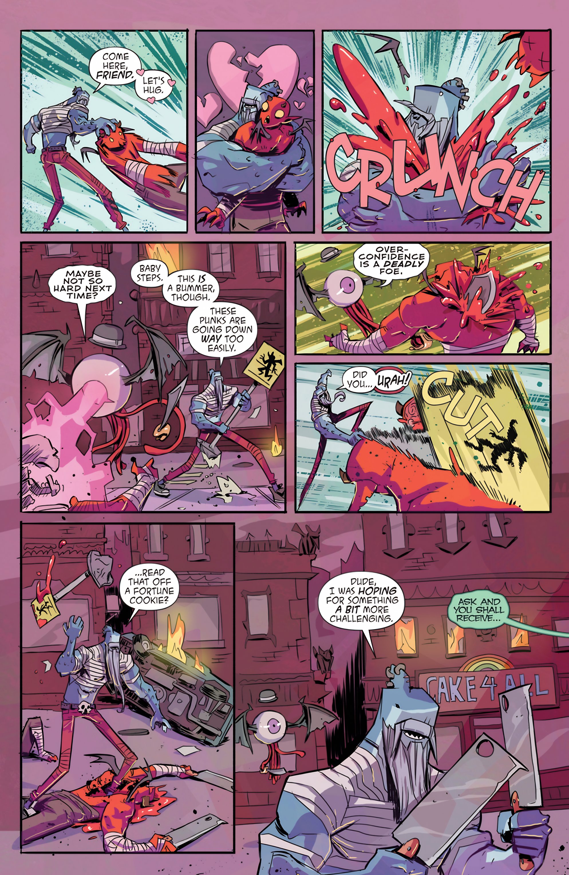 Read online Metalshark Bro: Assault On Hamzig Island comic -  Issue # TPB - 45