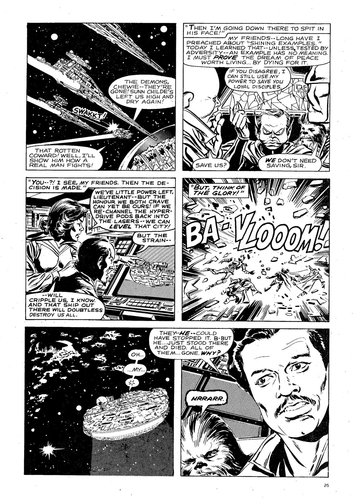 Read online Star Wars Weekly comic -  Issue #141 - 25