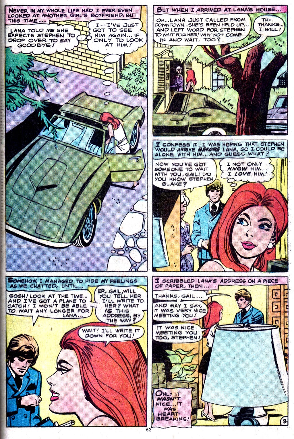 Read online Young Love (1963) comic -  Issue #112 - 63