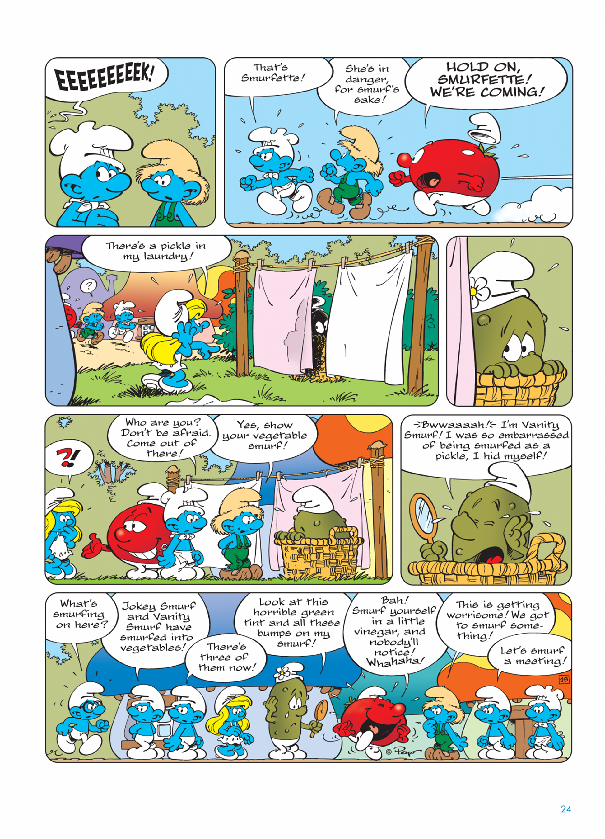 Read online The Smurfs comic -  Issue #26 - 24