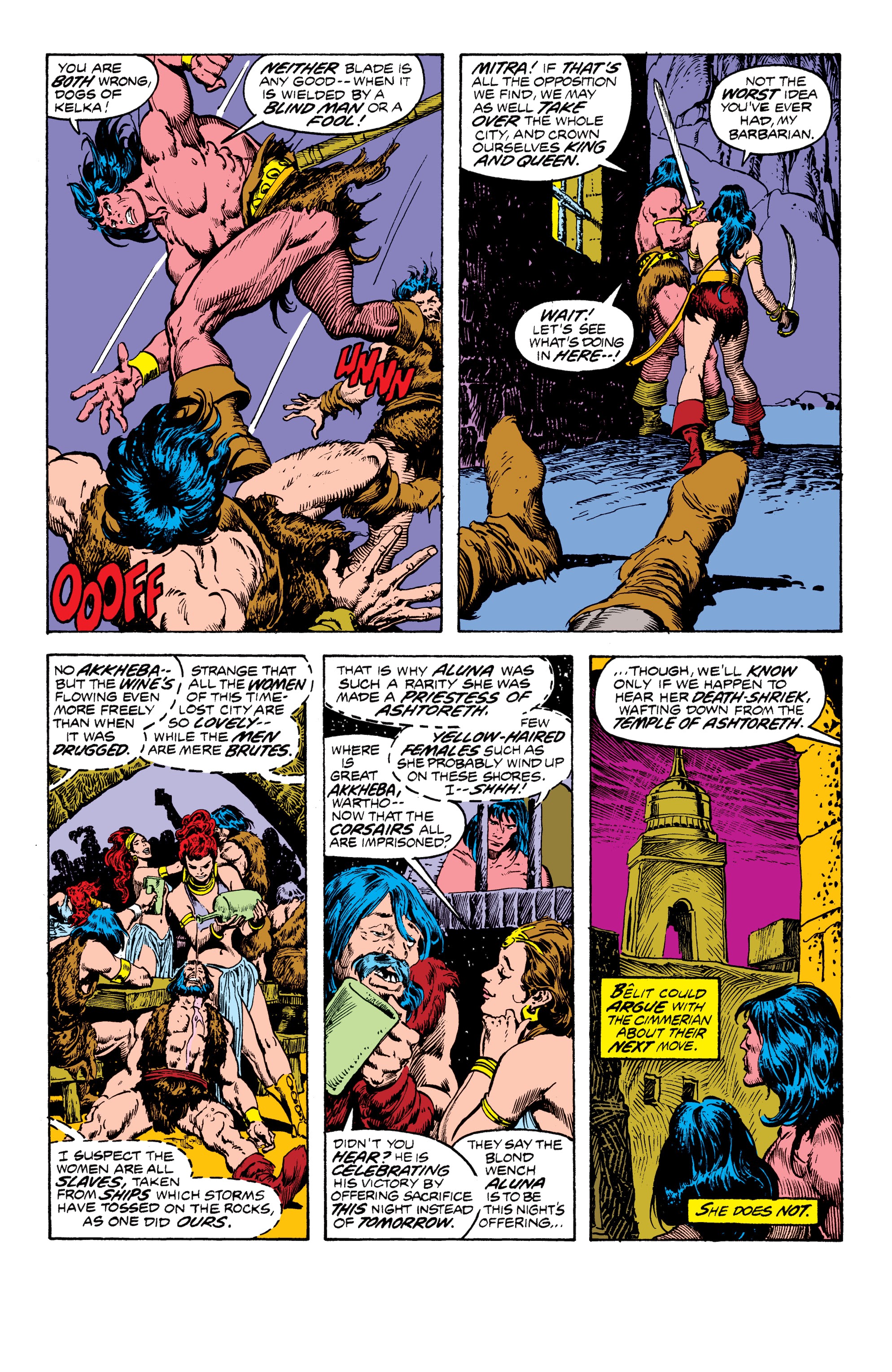 Read online Conan the Barbarian Epic Collection: The Original Marvel Years - Of Once and Future Kings comic -  Issue # TPB (Part 3) - 15