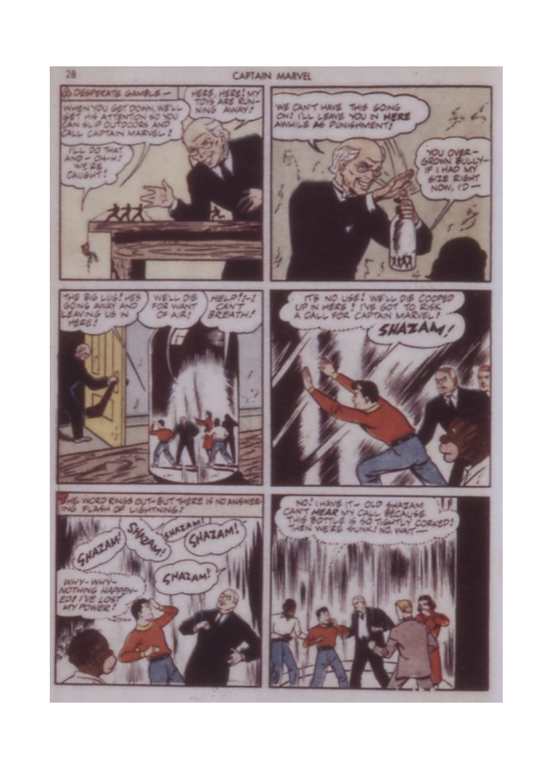 Read online Captain Marvel Adventures comic -  Issue #14 - 28