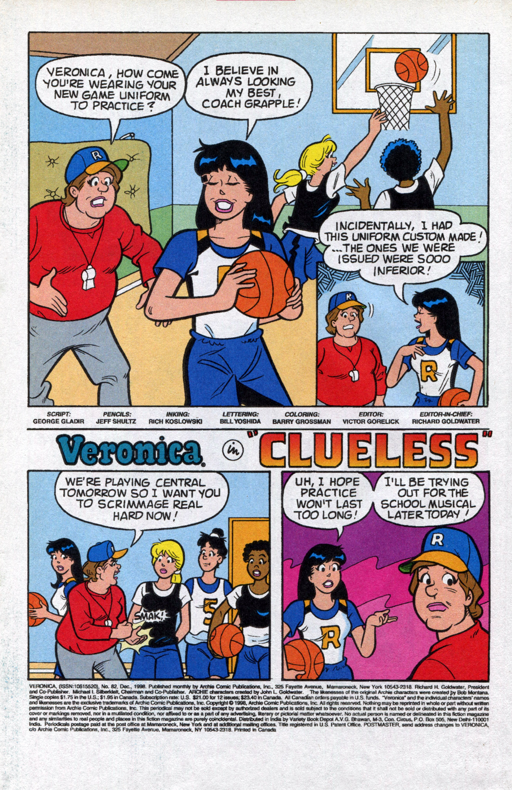 Read online Veronica comic -  Issue #82 - 3