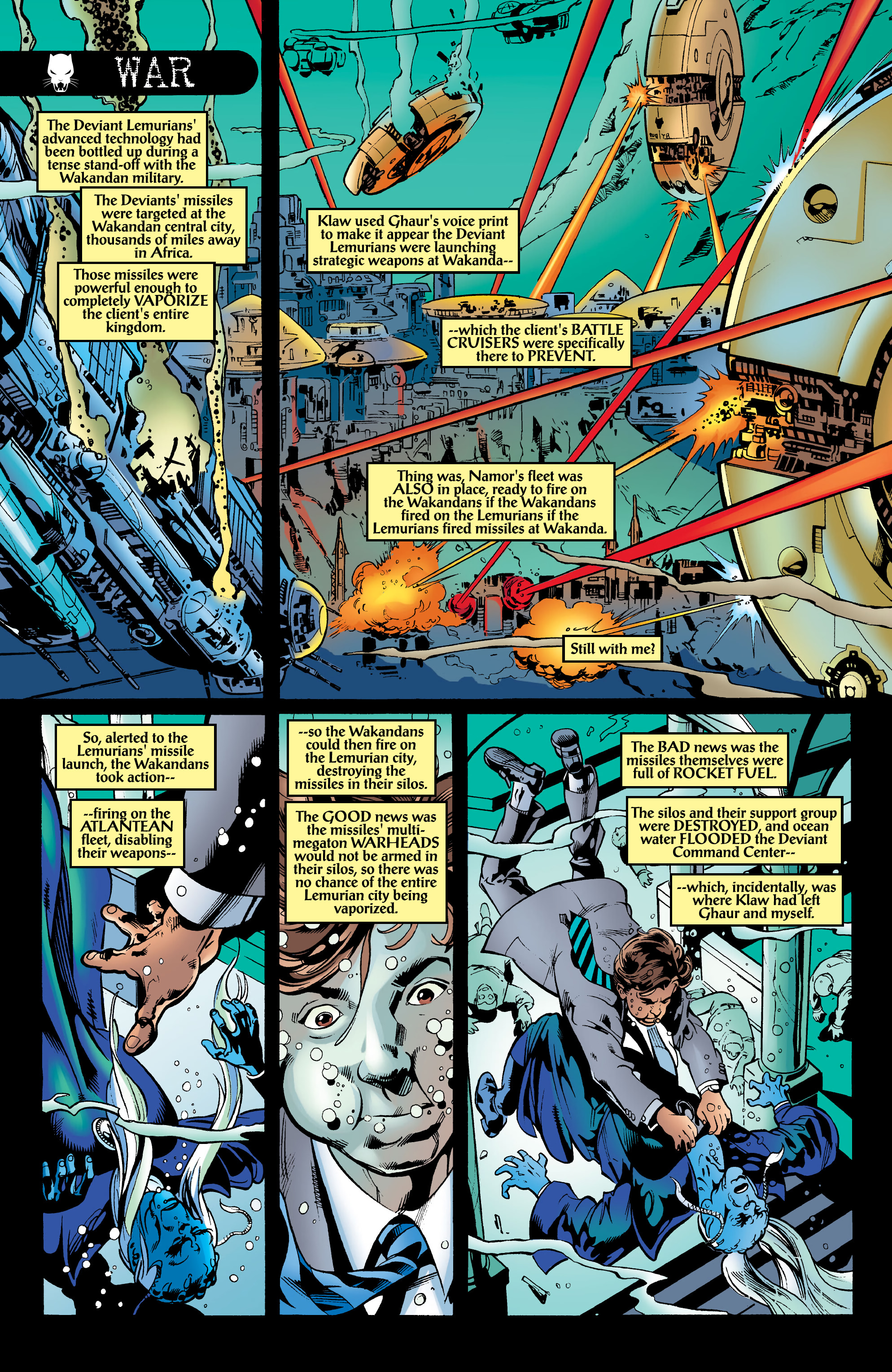 Read online Black Panther by Christopher Priest Omnibus comic -  Issue # TPB (Part 7) - 72