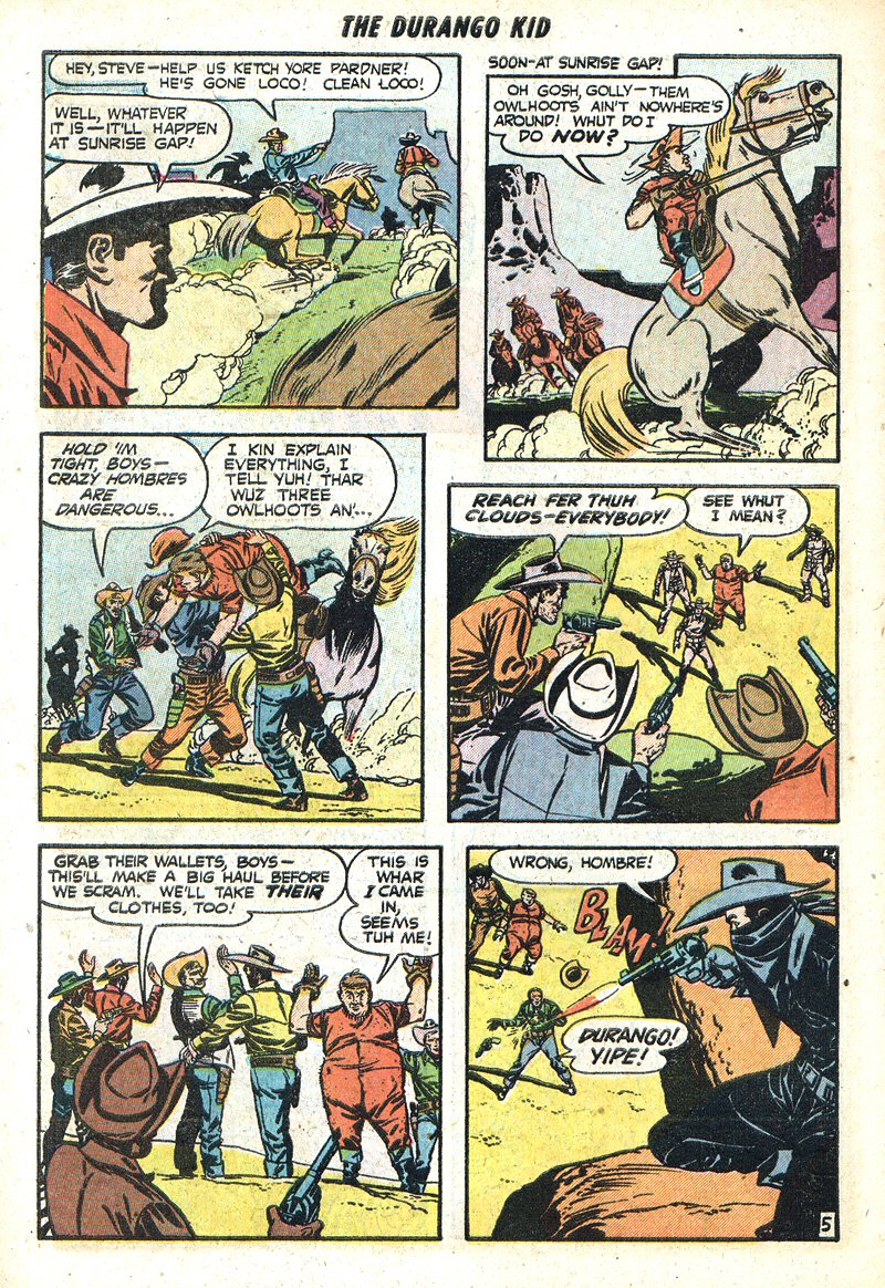 Read online Charles Starrett as The Durango Kid comic -  Issue #17 - 22