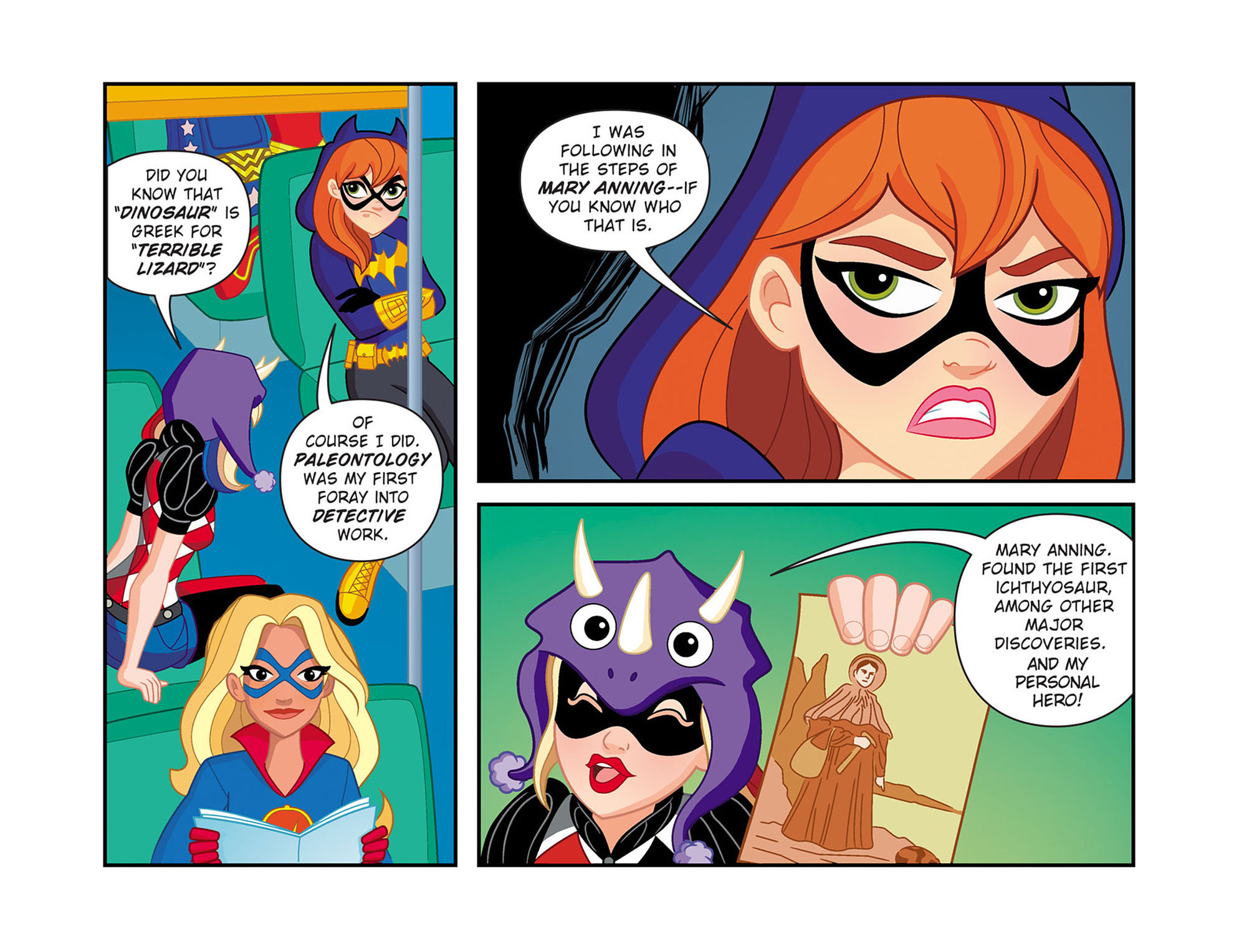 Read online DC Super Hero Girls: Past Times at Super Hero High comic -  Issue #1 - 16