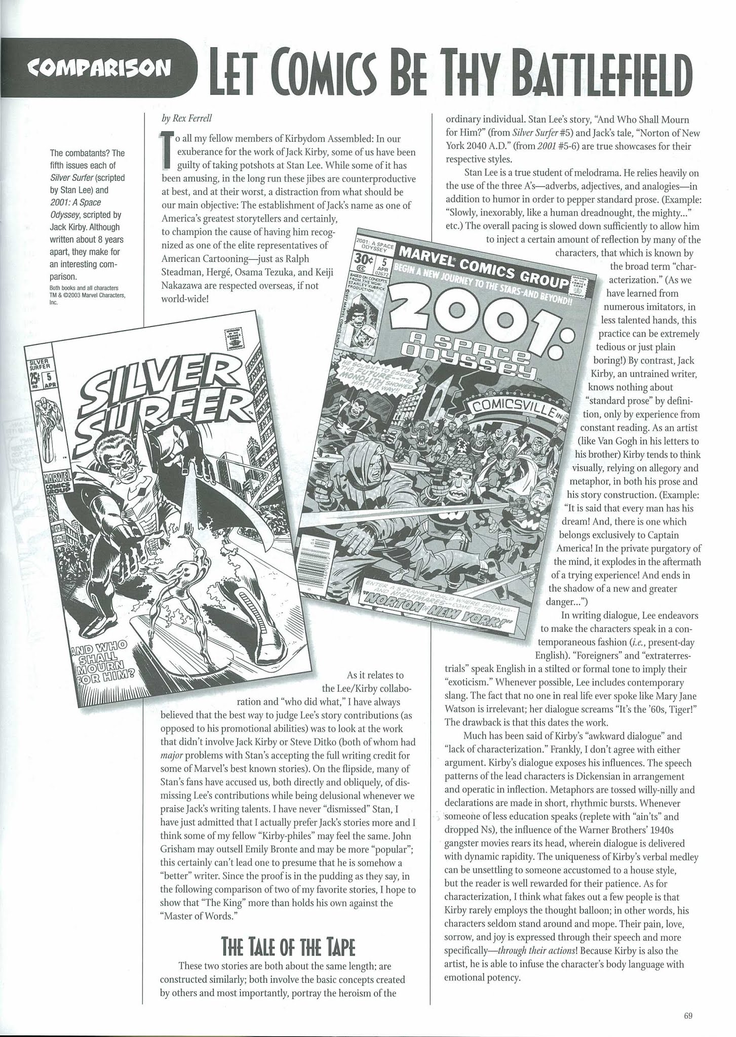 Read online The Jack Kirby Collector comic -  Issue #37 - 72