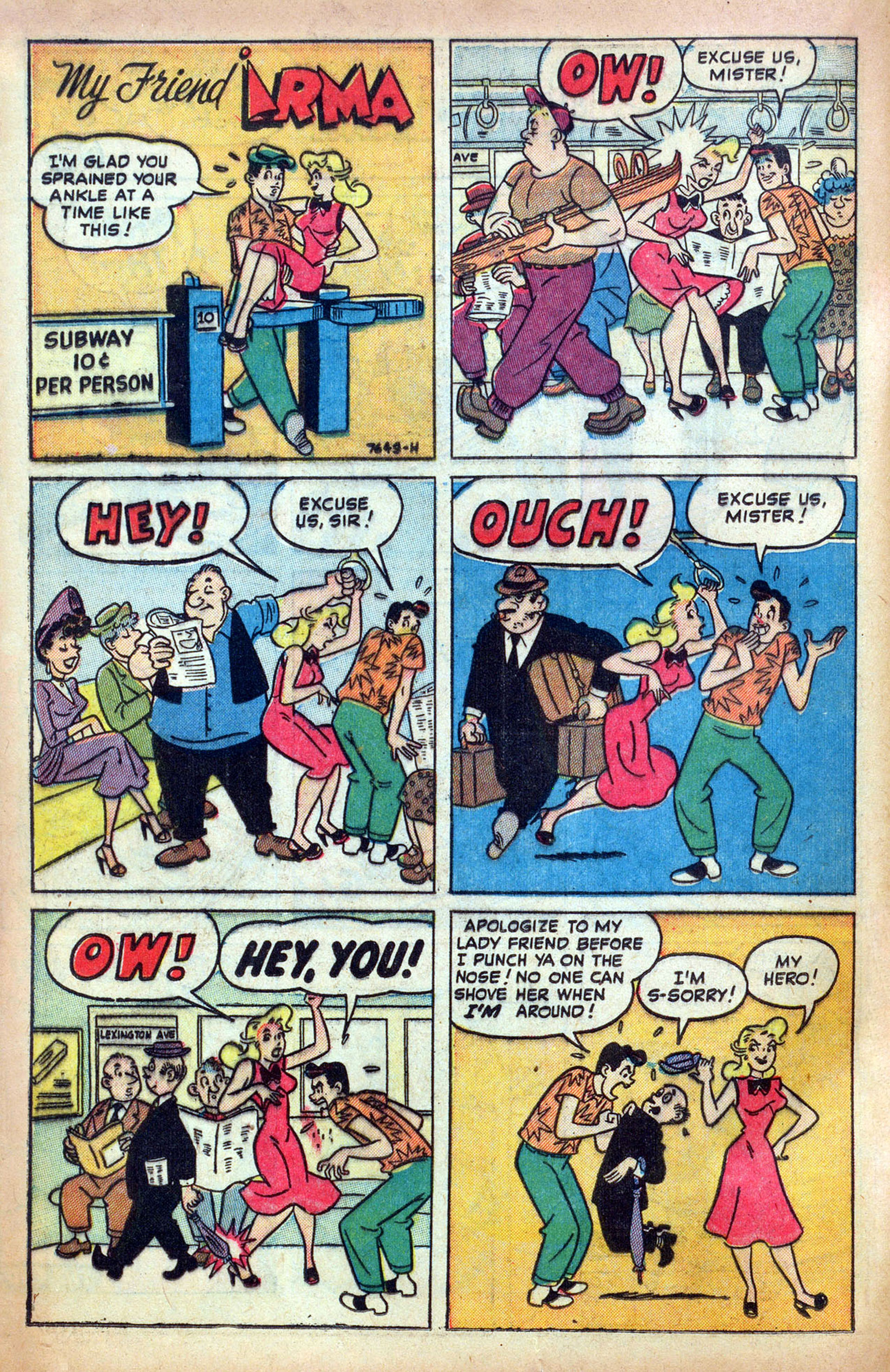 Read online My Friend Irma comic -  Issue #7 - 30