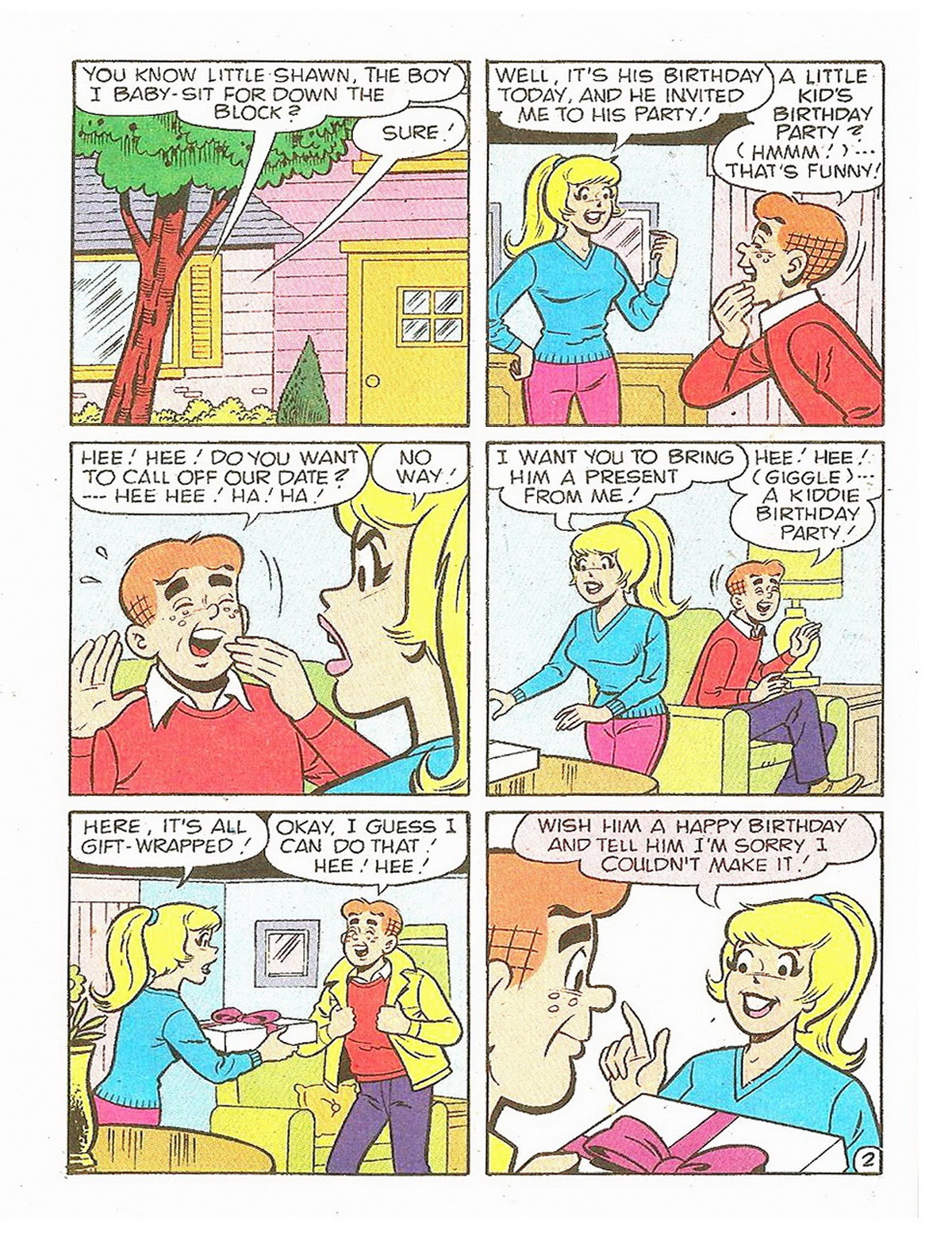 Read online Archie's Double Digest Magazine comic -  Issue #83 - 126
