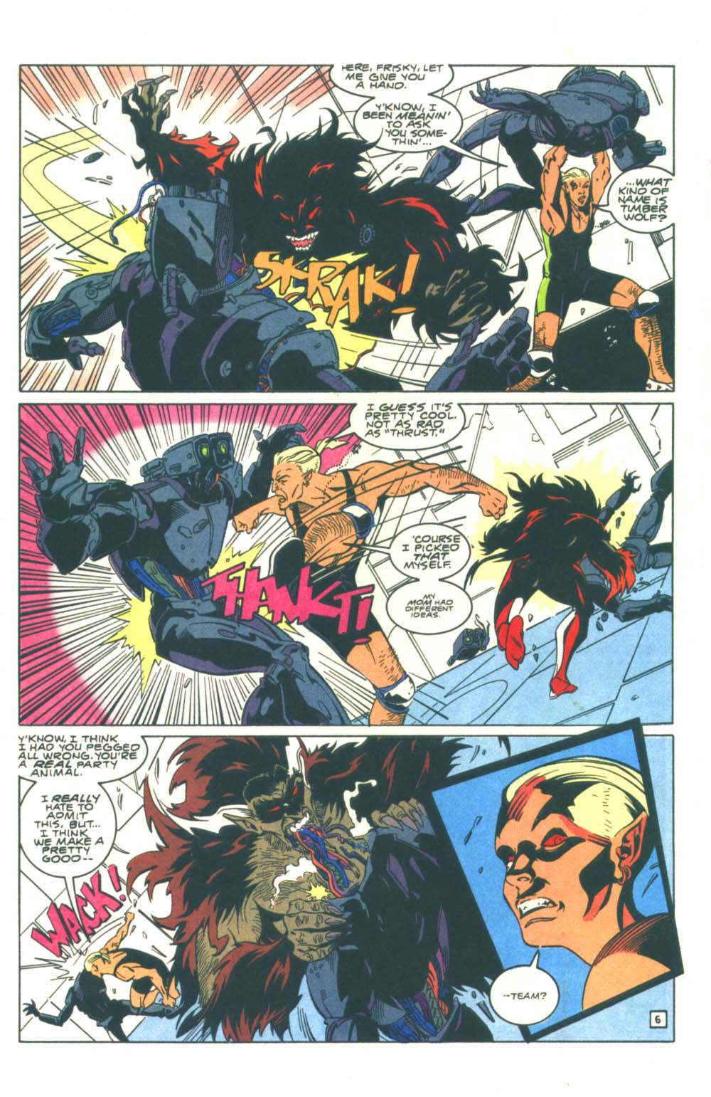 Read online Timber Wolf comic -  Issue #3 - 7