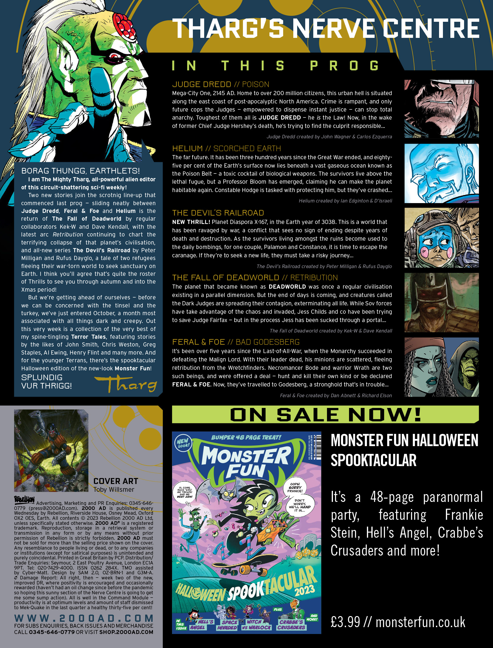 Read online 2000 AD comic -  Issue #2352 - 2