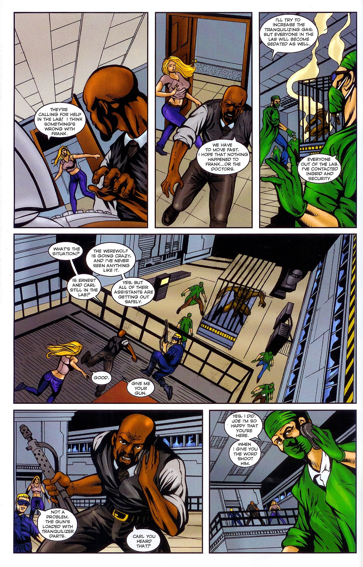 Read online Lethal Instinct comic -  Issue #4 - 9