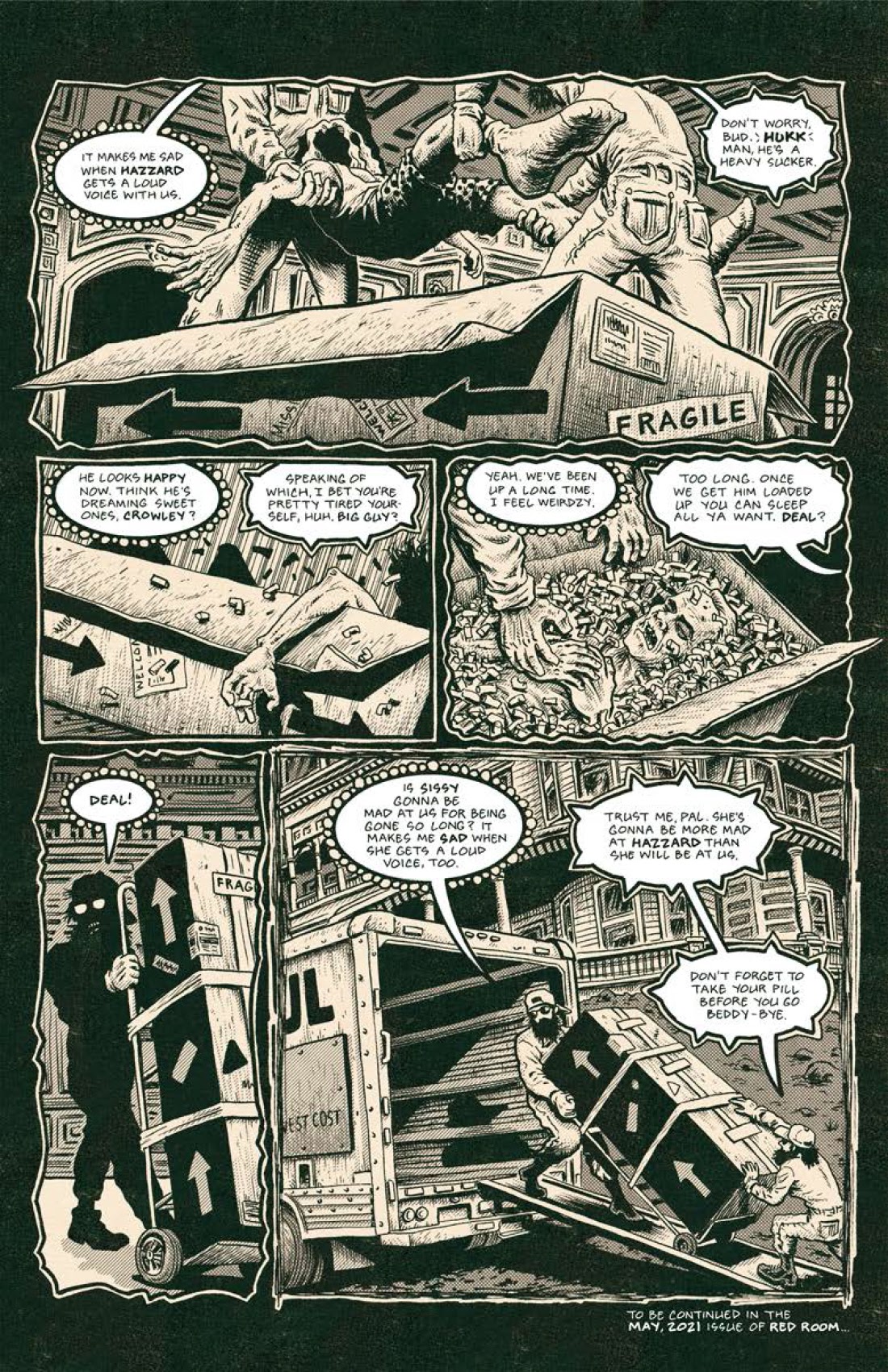Read online Free Comic Book Day 2021 comic -  Issue # Red Room - 7