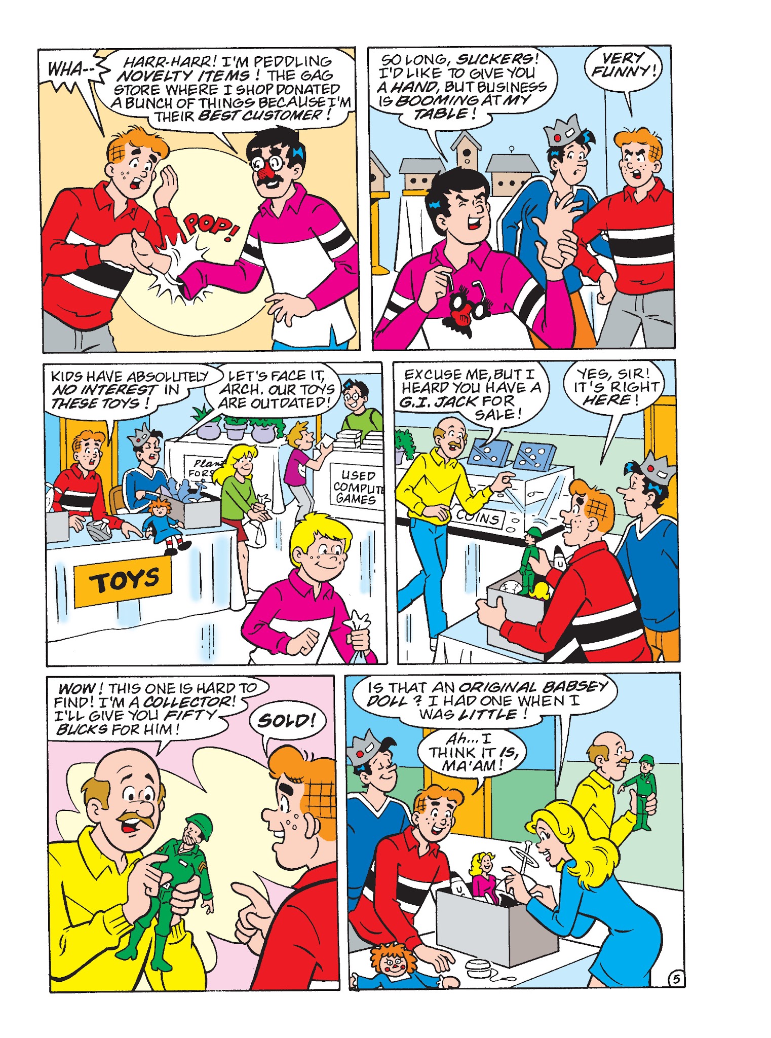 Read online Archie's Funhouse Double Digest comic -  Issue #24 - 112