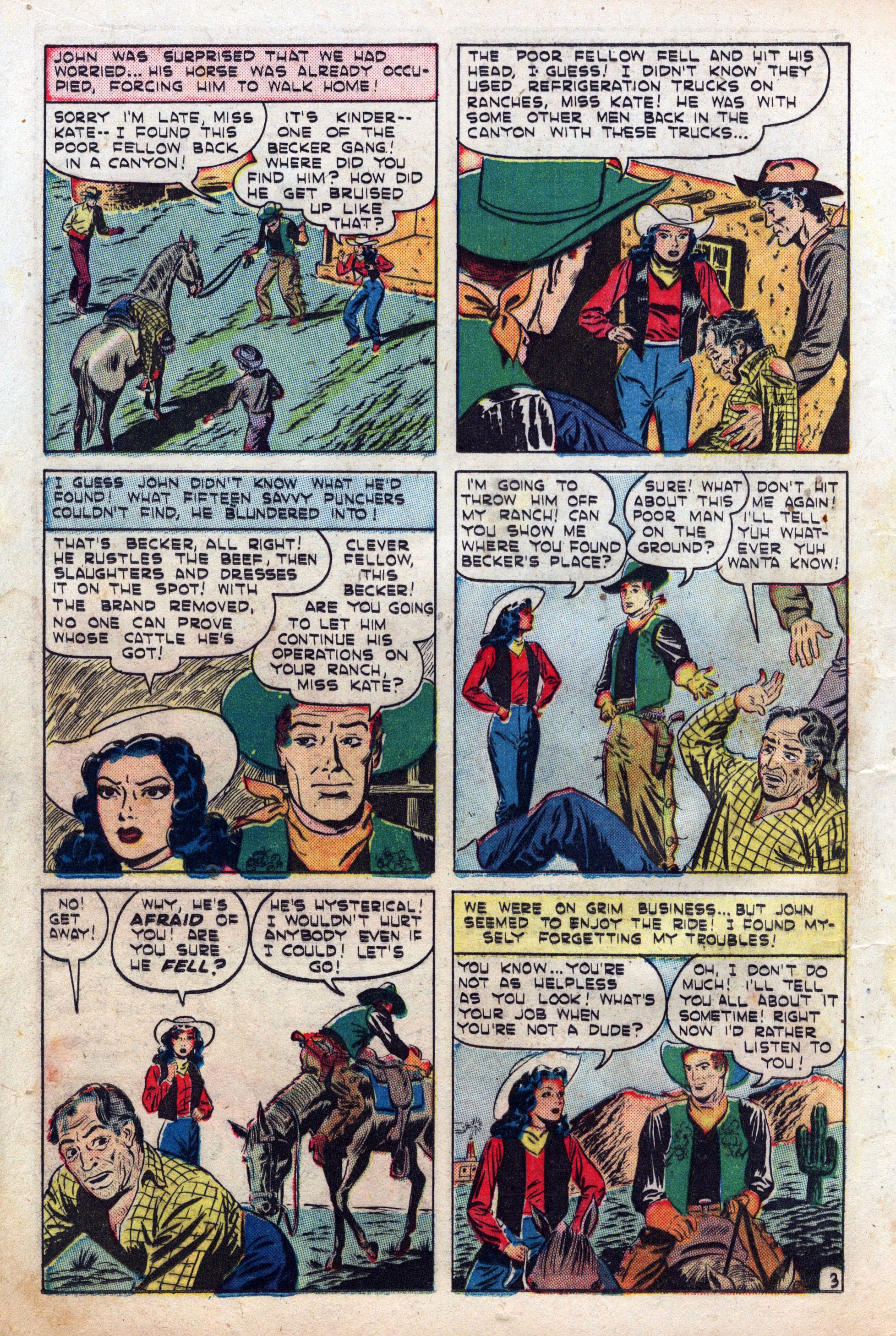 Read online Cowboy Romances comic -  Issue #2 - 18