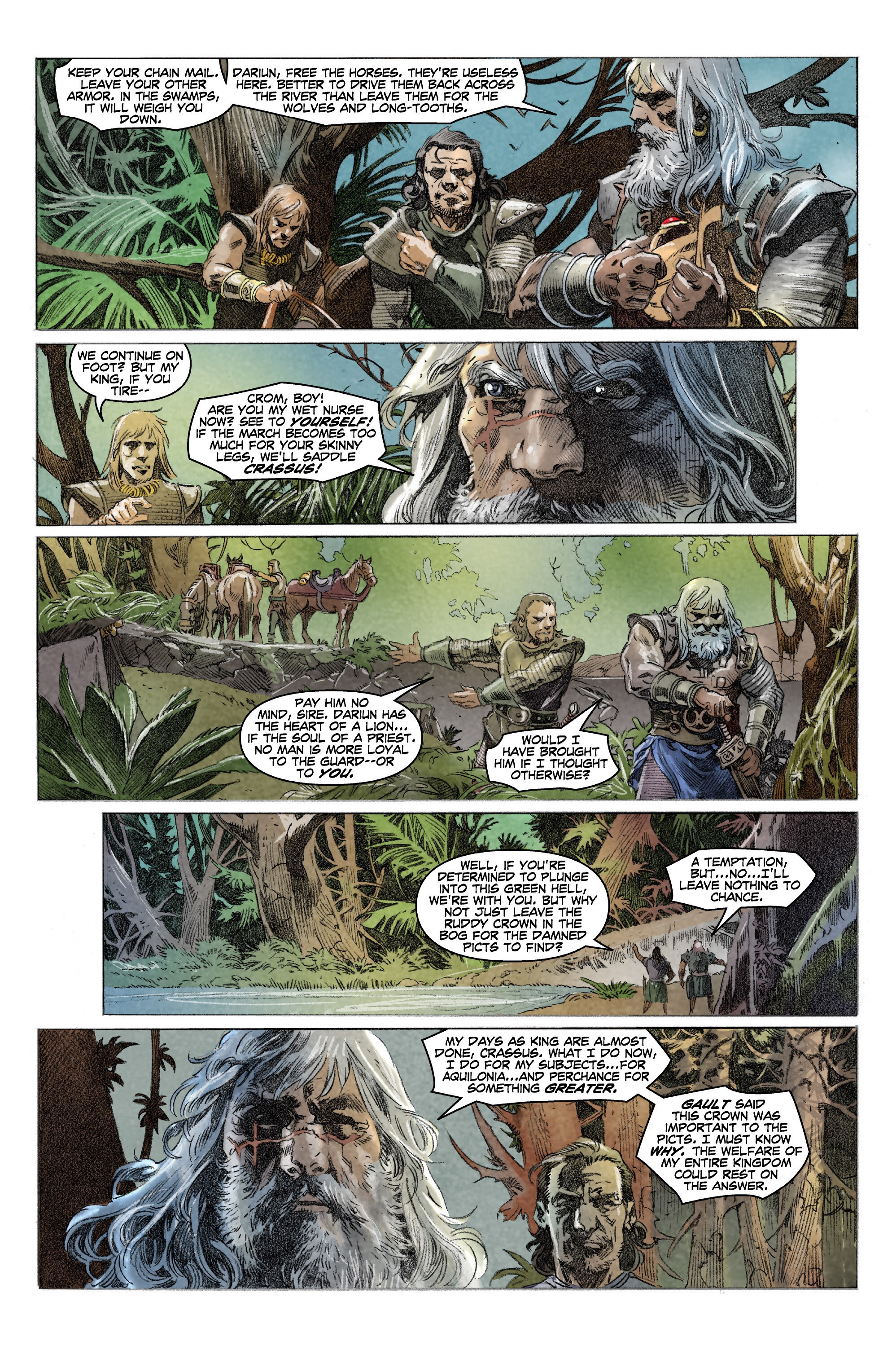 Read online King Conan Chronicles Epic Collection comic -  Issue # Wolves And Dragons (Part 4) - 8