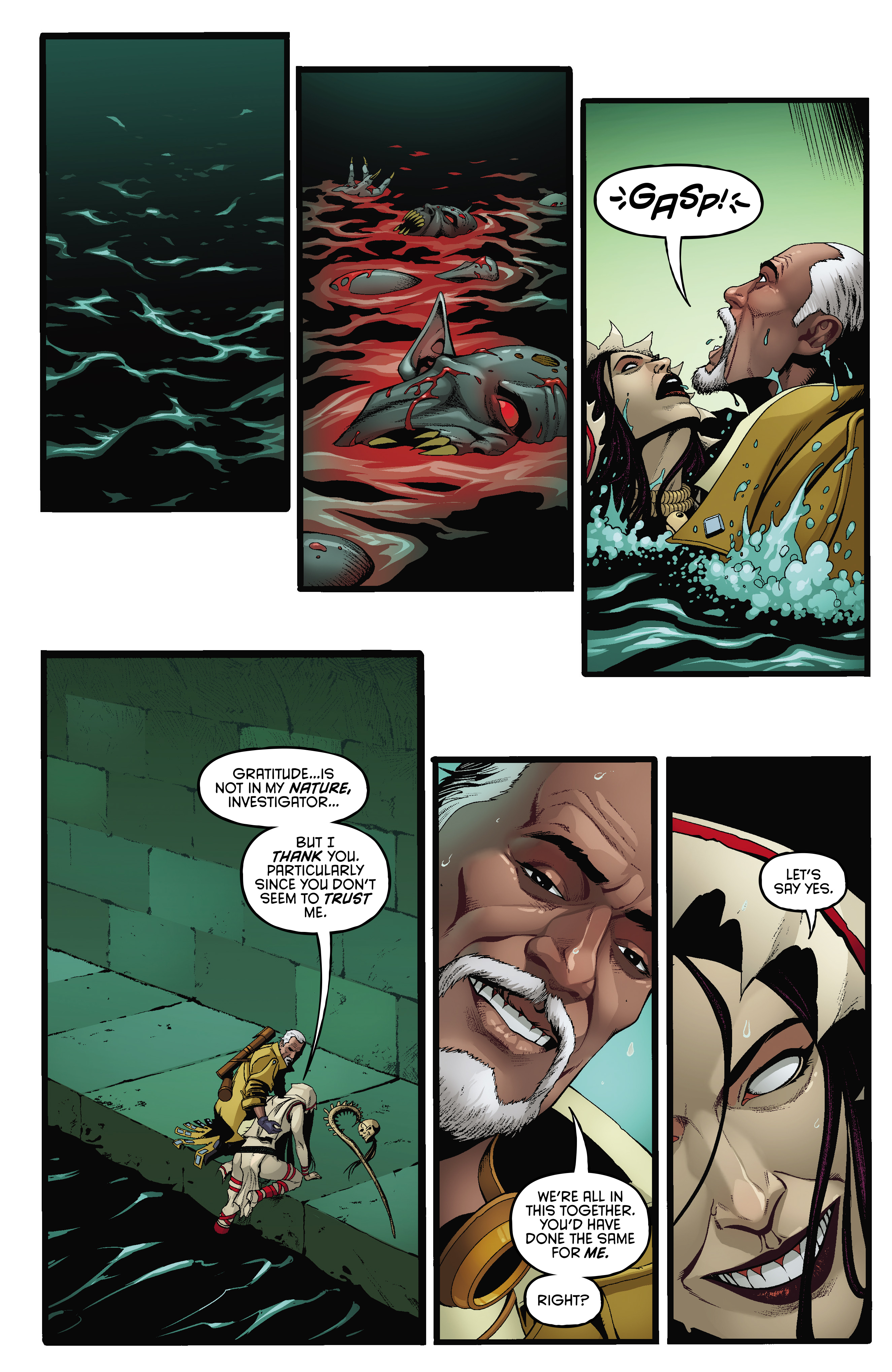 Read online Pathfinder: Wake the Dead comic -  Issue #4 - 12