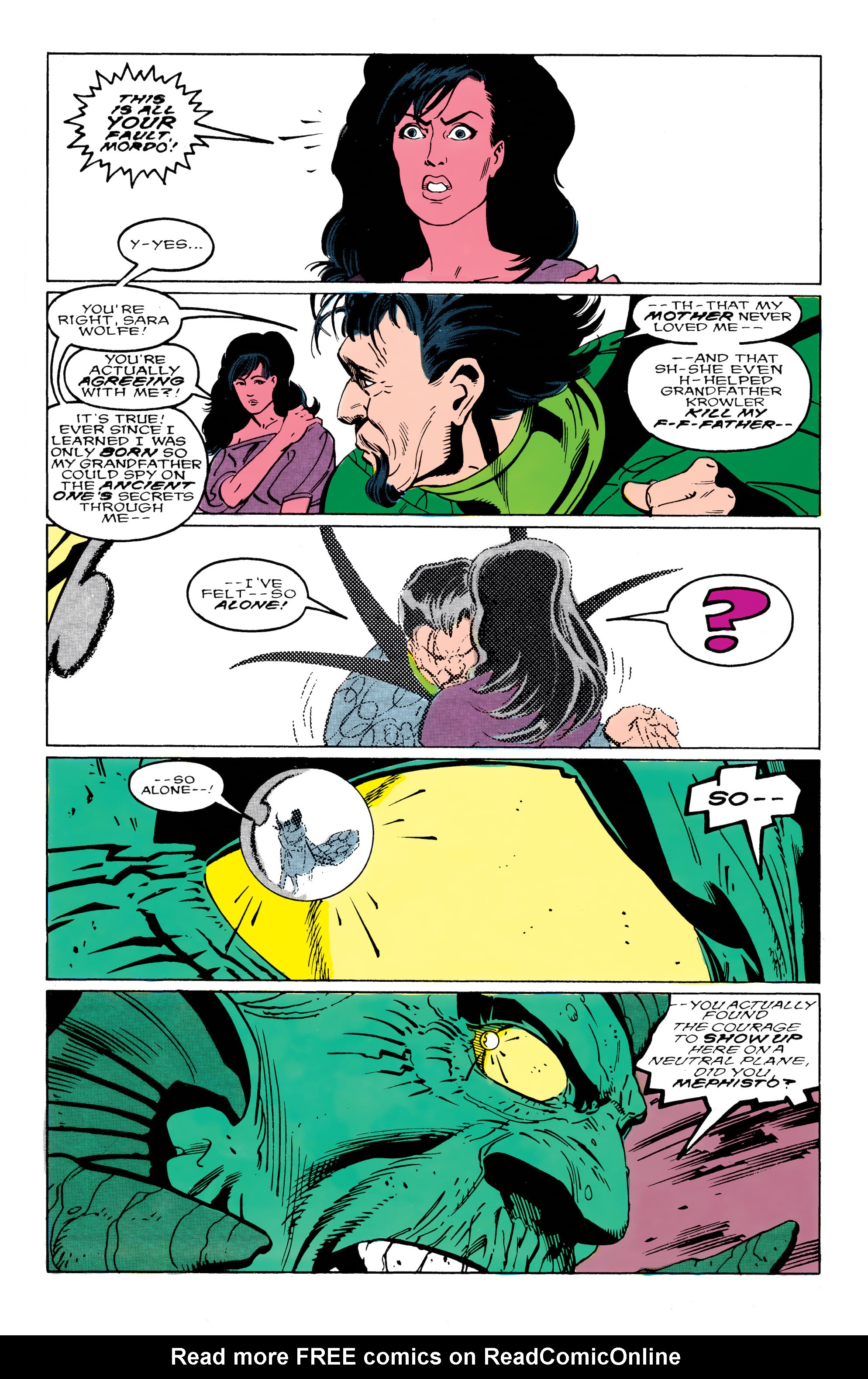 Read online Doctor Strange, Sorcerer Supreme Omnibus comic -  Issue # TPB 1 (Part 3) - 5