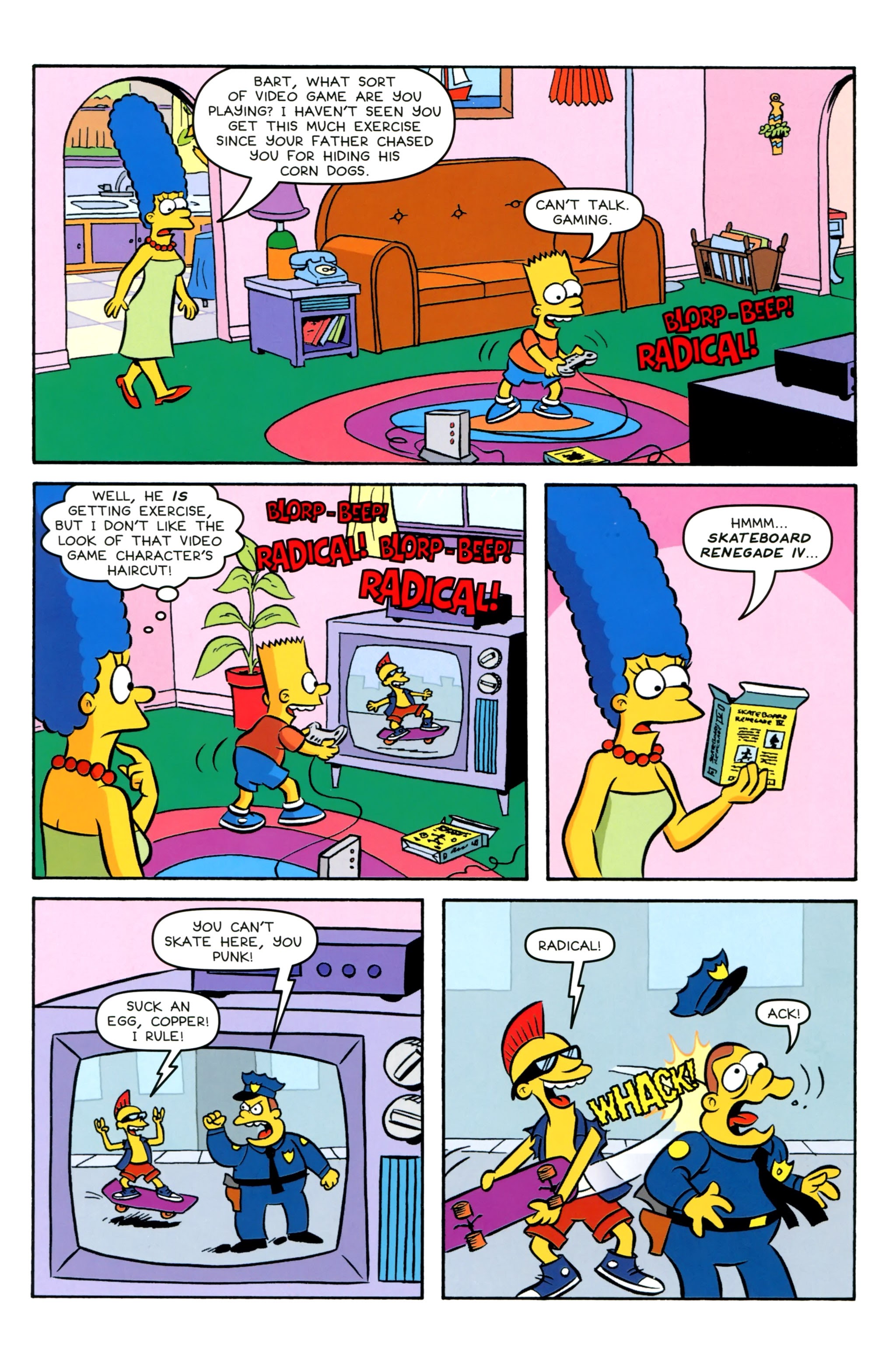 Read online Bart Simpson comic -  Issue #98 - 16