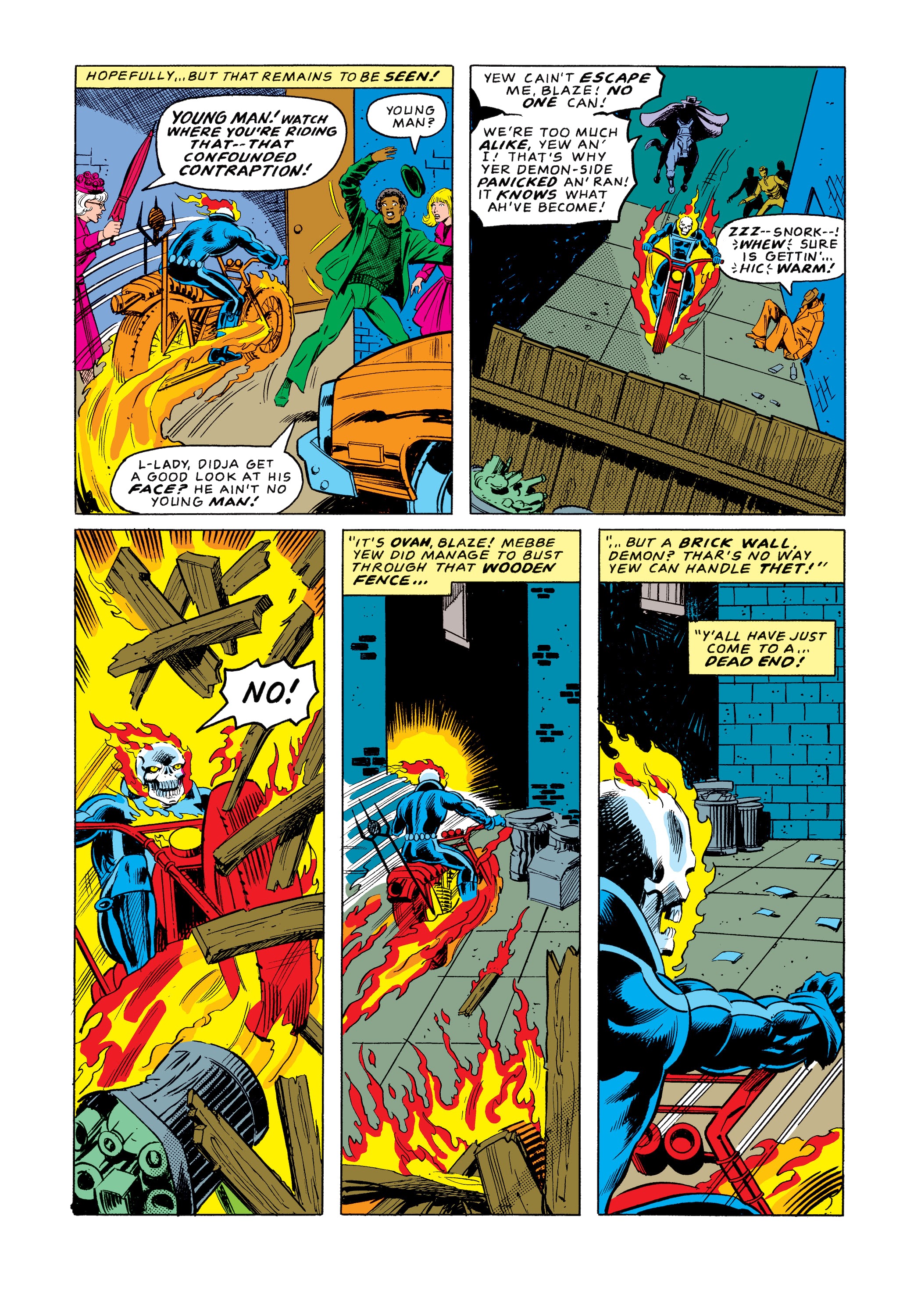 Read online Marvel Masterworks: Ghost Rider comic -  Issue # TPB 3 (Part 3) - 2