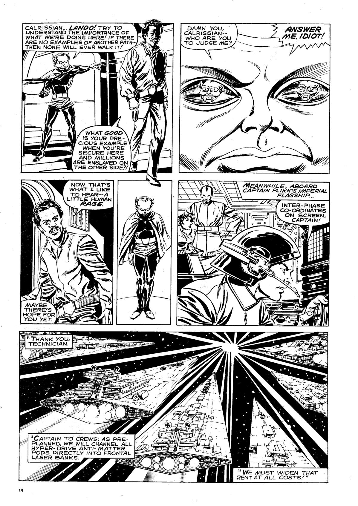 Read online Star Wars Weekly comic -  Issue #141 - 18