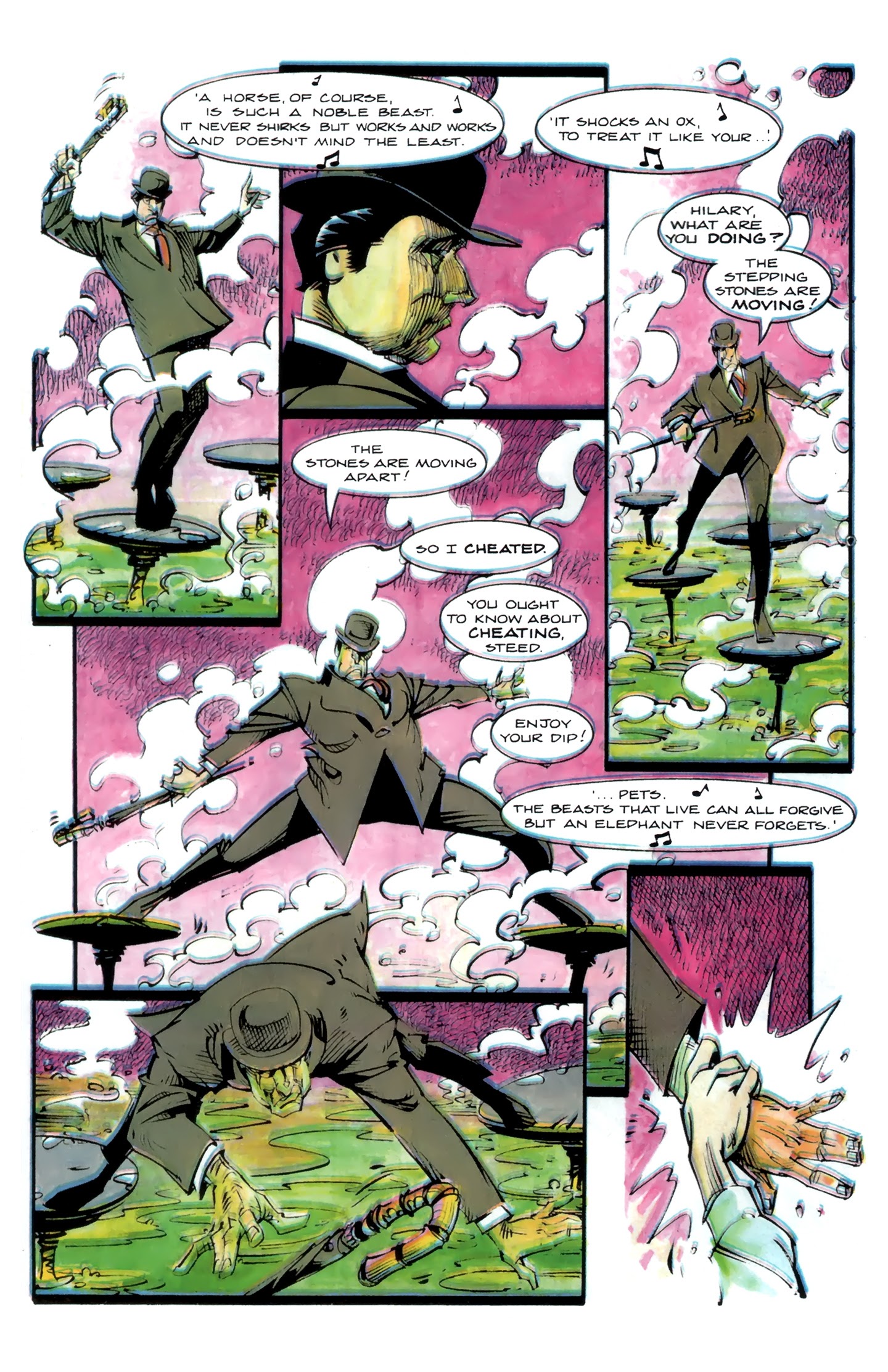 Read online Steed and Mrs. Peel (2012) comic -  Issue #4 - 8