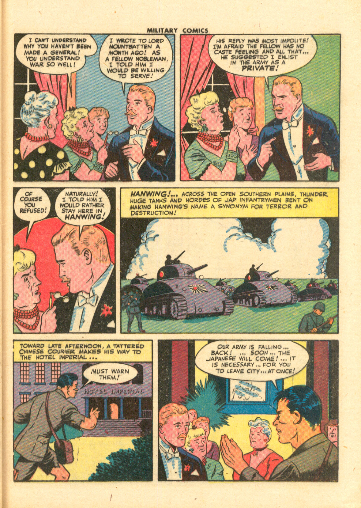 Read online Military Comics comic -  Issue #33 - 45