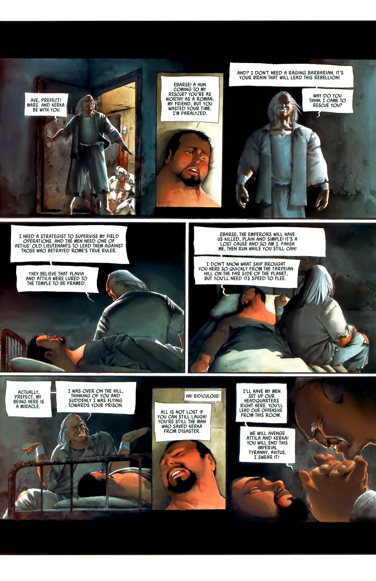 Read online Scourge Of The Gods: The Fall comic -  Issue #2 - 11