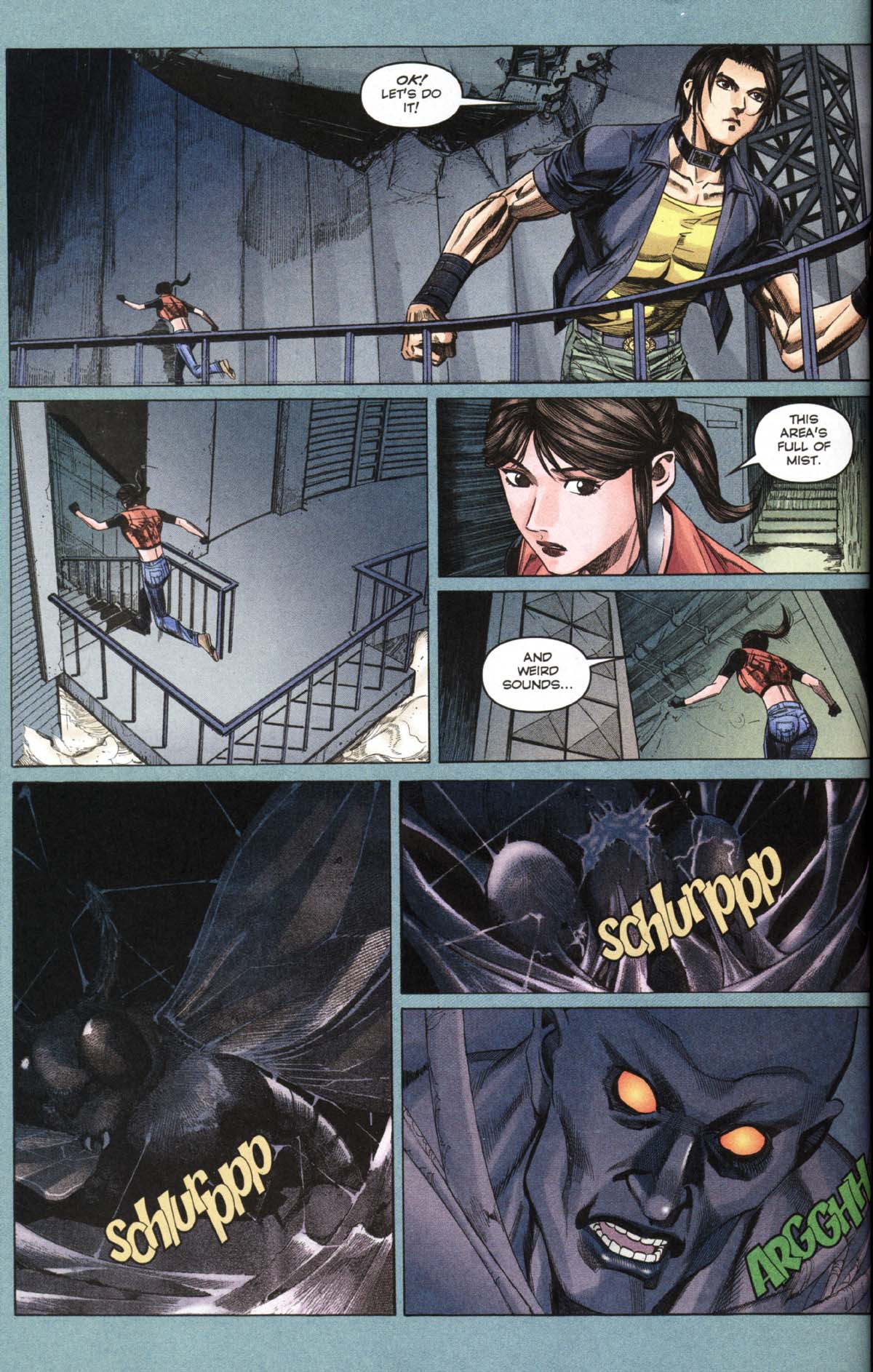 Read online Resident Evil Code: Veronica comic -  Issue #2 - 123