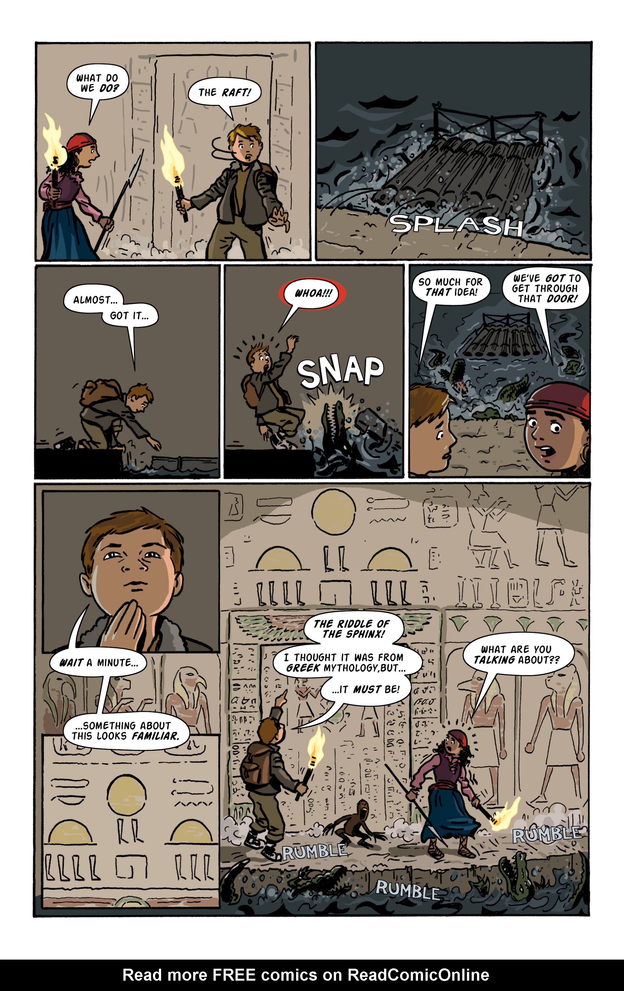 Read online Rocket Robinson and the Pharaoh's Fortune comic -  Issue # TPB (Part 2) - 94