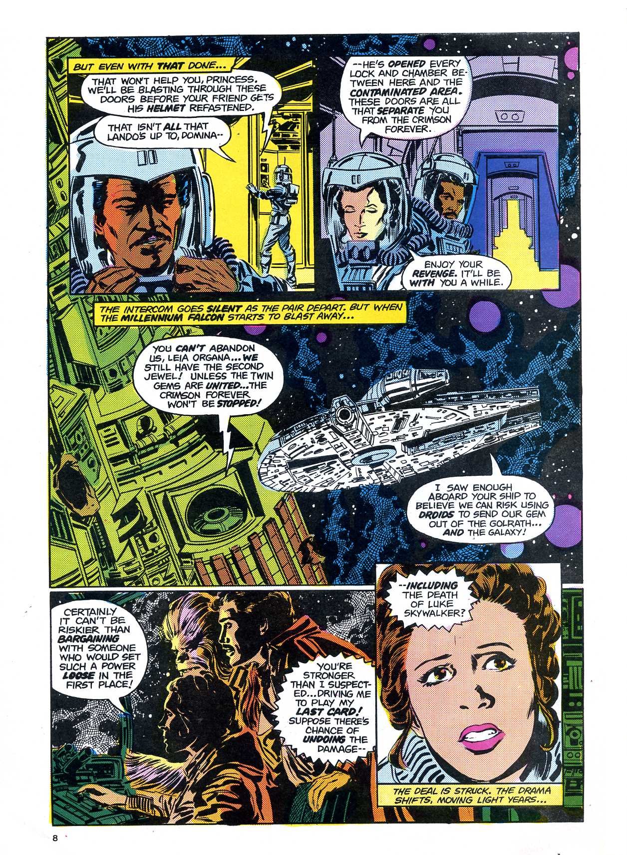 Read online Return of the Jedi comic -  Issue #143 - 8