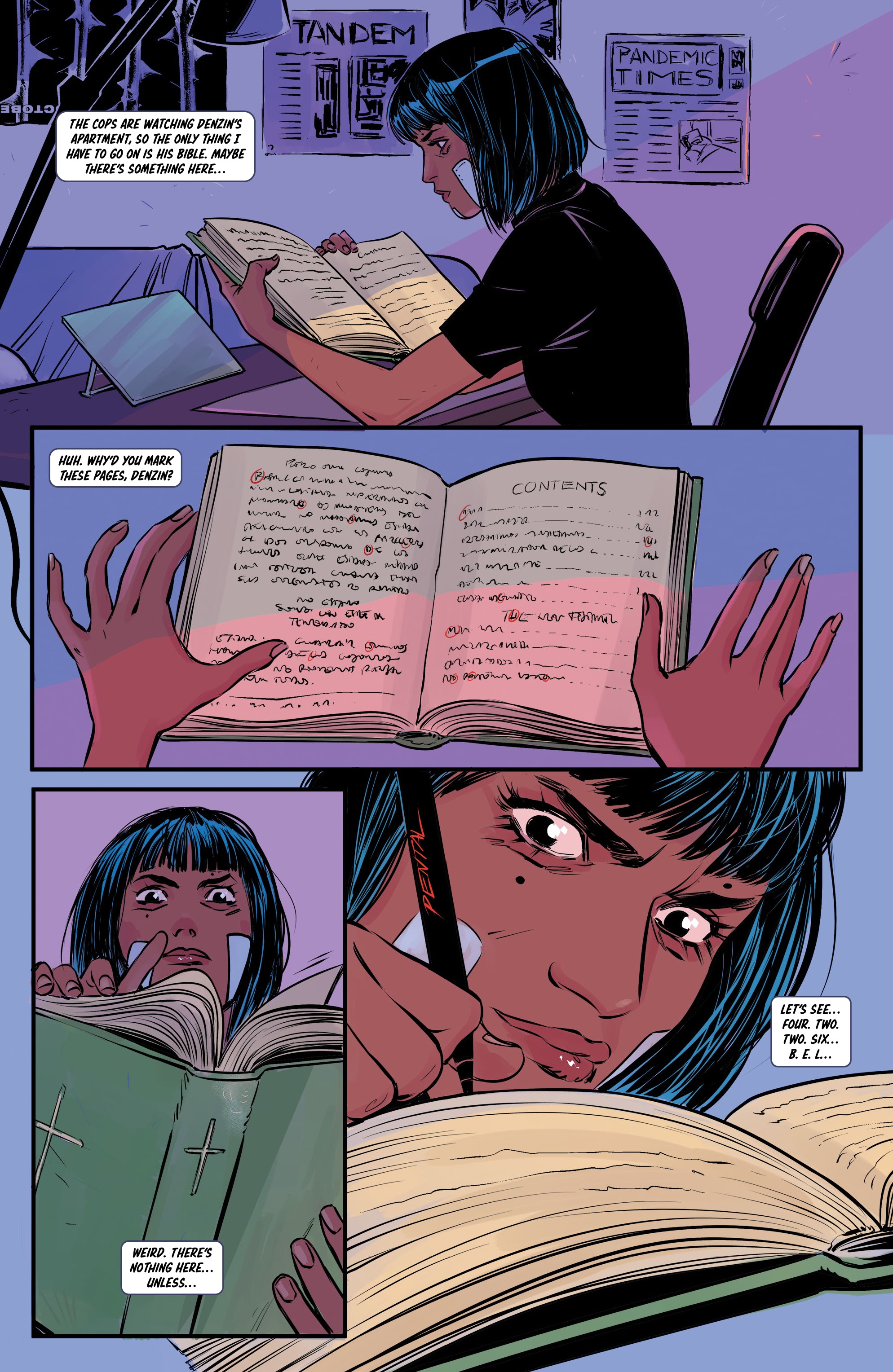 Read online Bylines in Blood comic -  Issue #3 - 12