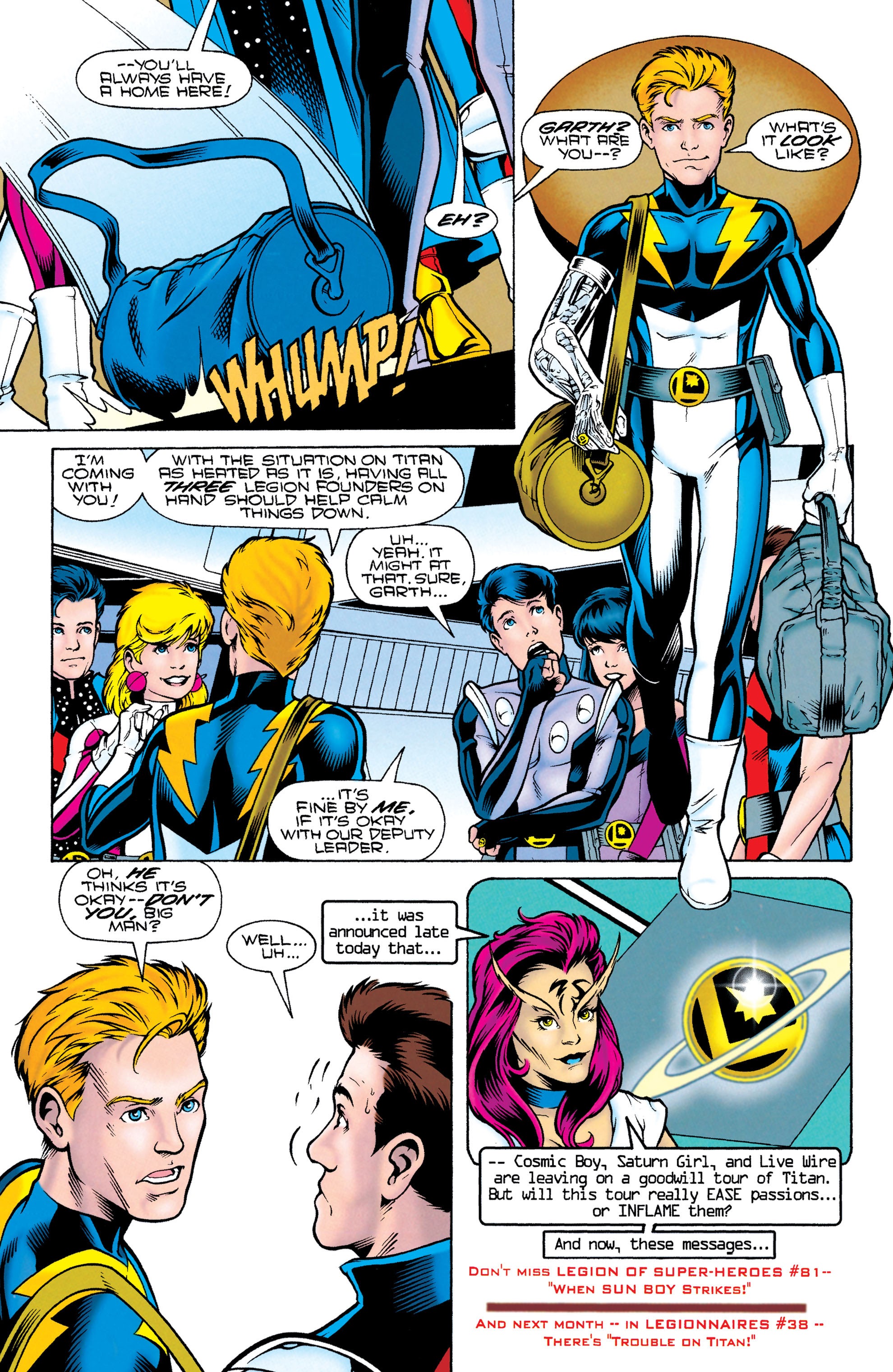 Read online Legionnaires comic -  Issue #37 - 23