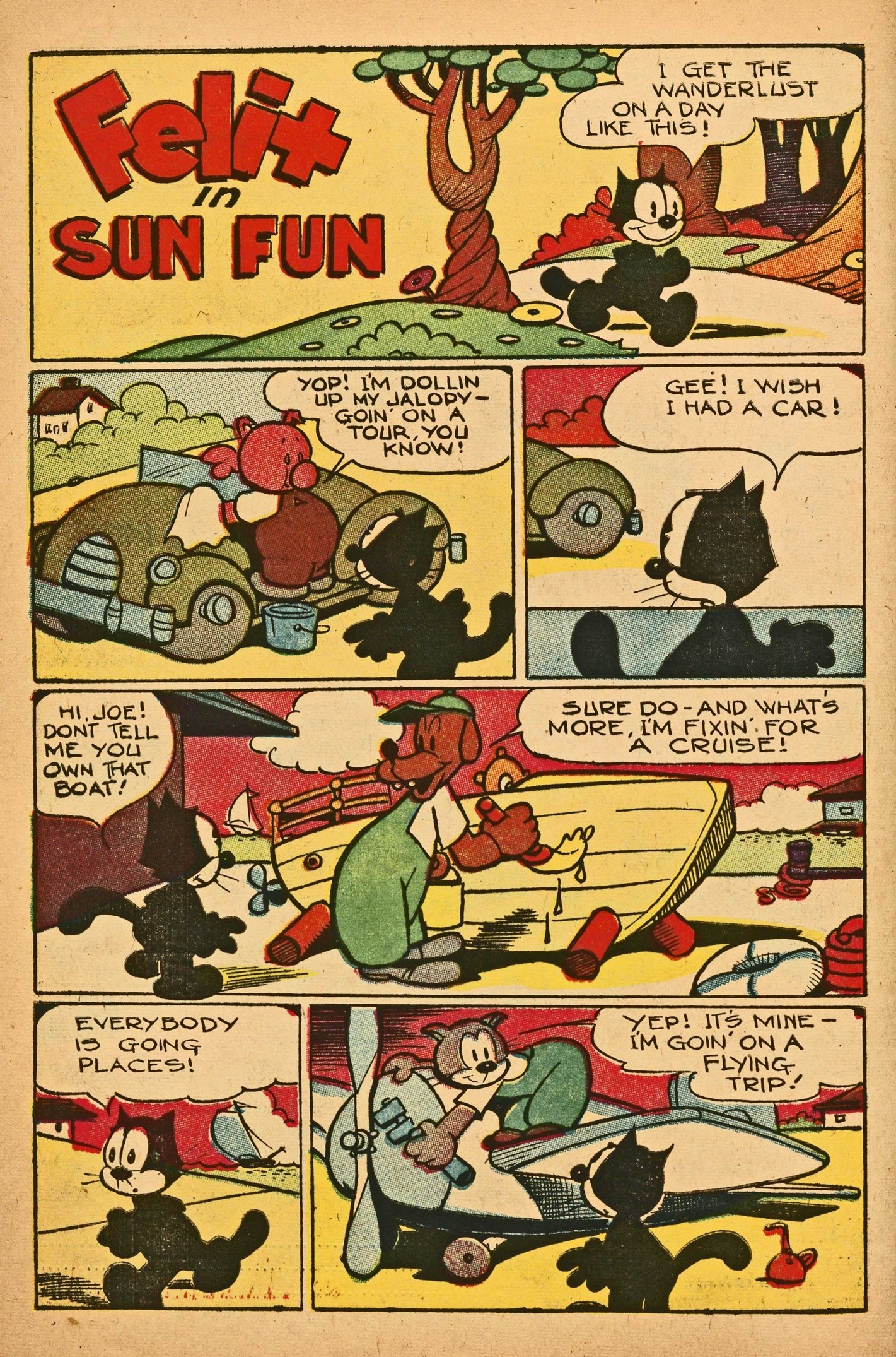 Read online Felix the Cat (1951) comic -  Issue #45 - 4