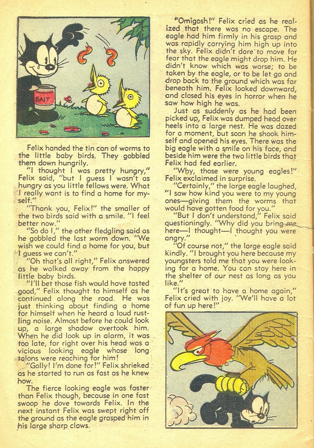 Read online Felix the Cat (1948) comic -  Issue #6 - 44