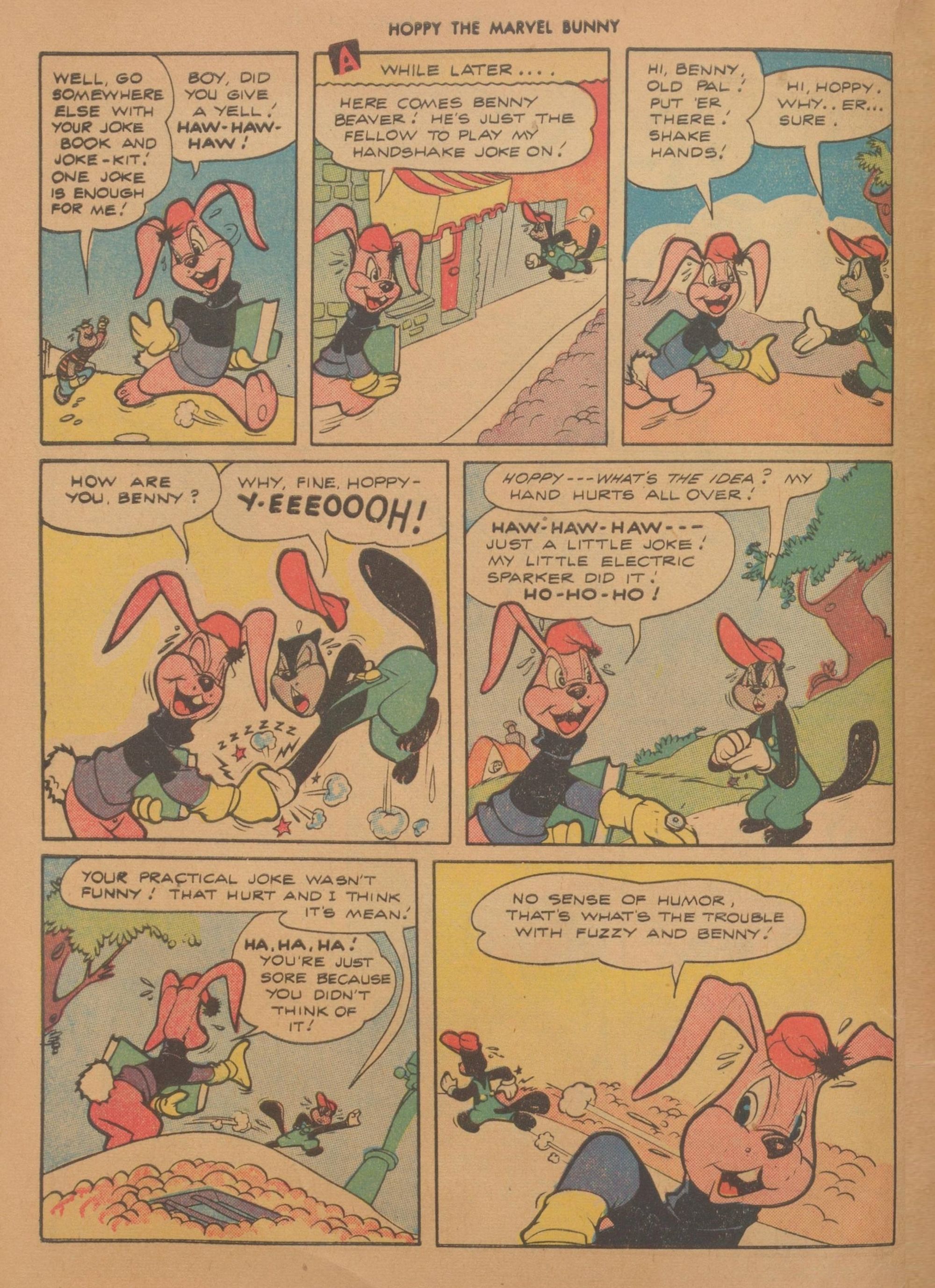 Read online Hoppy The Marvel Bunny comic -  Issue #15 - 4