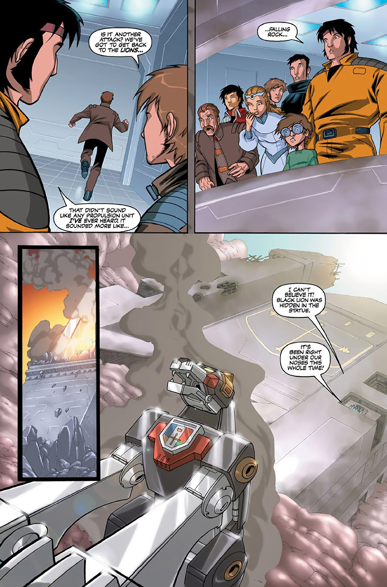 Read online Voltron: Defender of the Universe (Existed) comic -  Issue #3 - 23