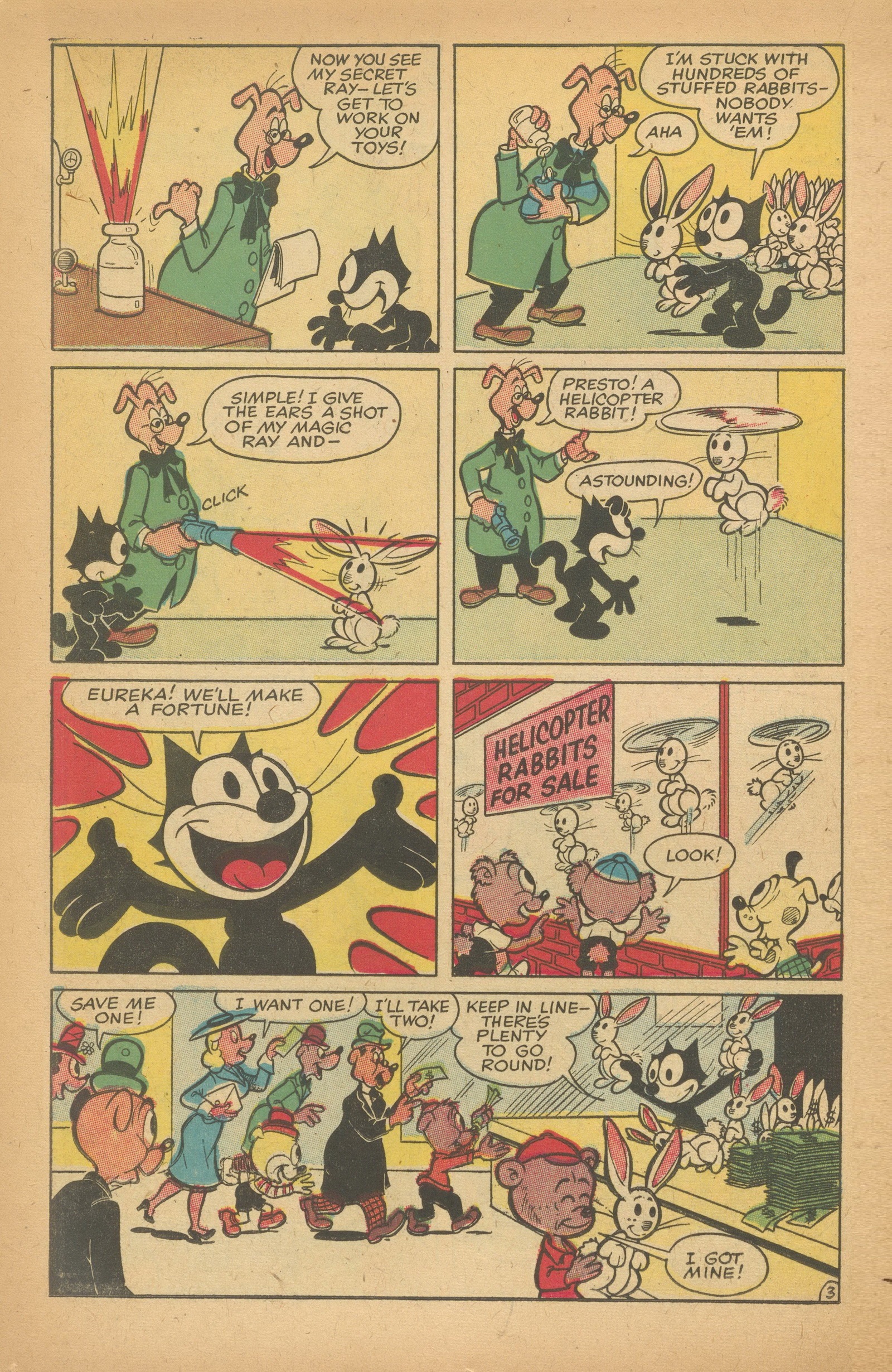 Read online Felix the Cat (1955) comic -  Issue #91 - 14