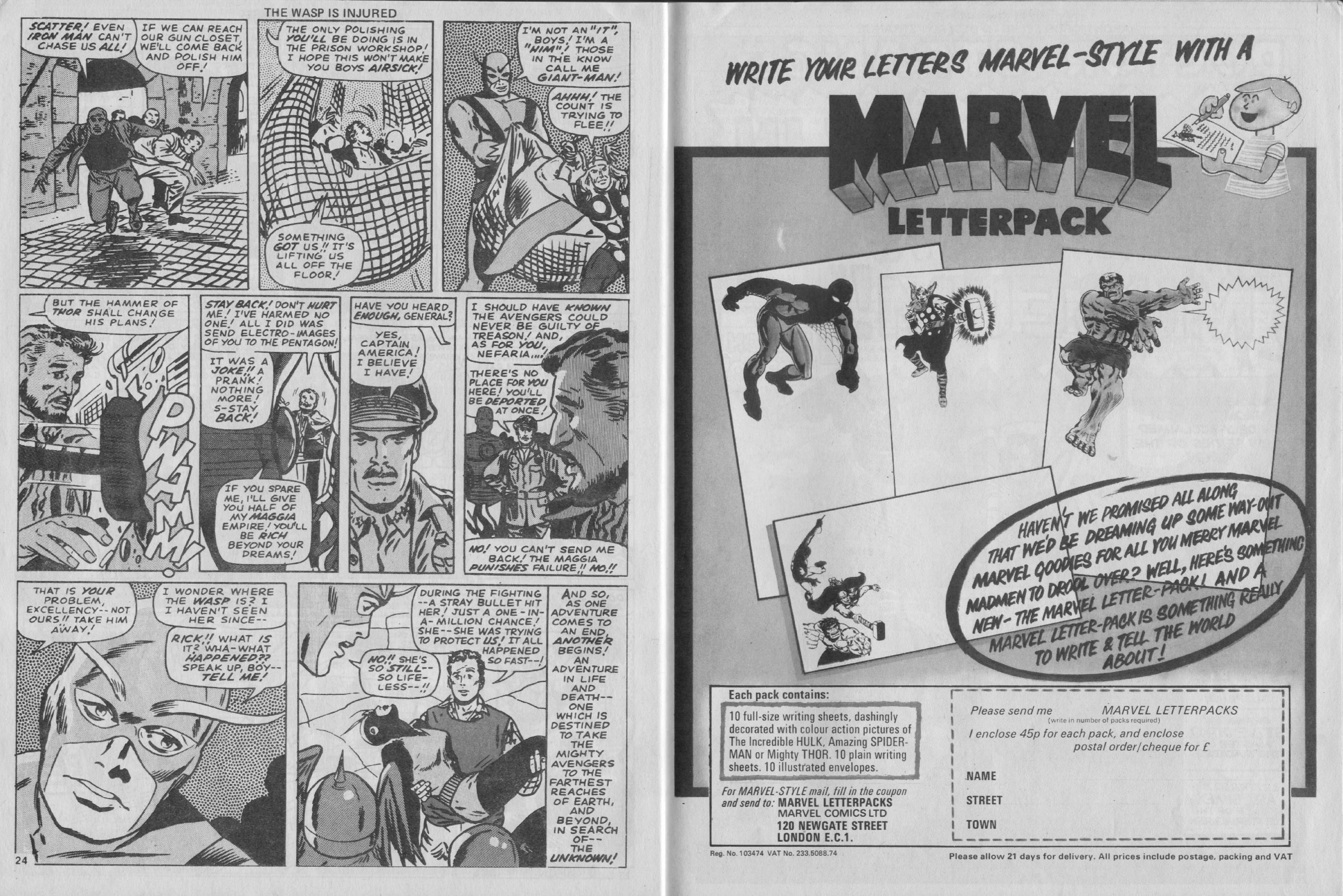 Read online The Avengers (1973) comic -  Issue #10 - 13