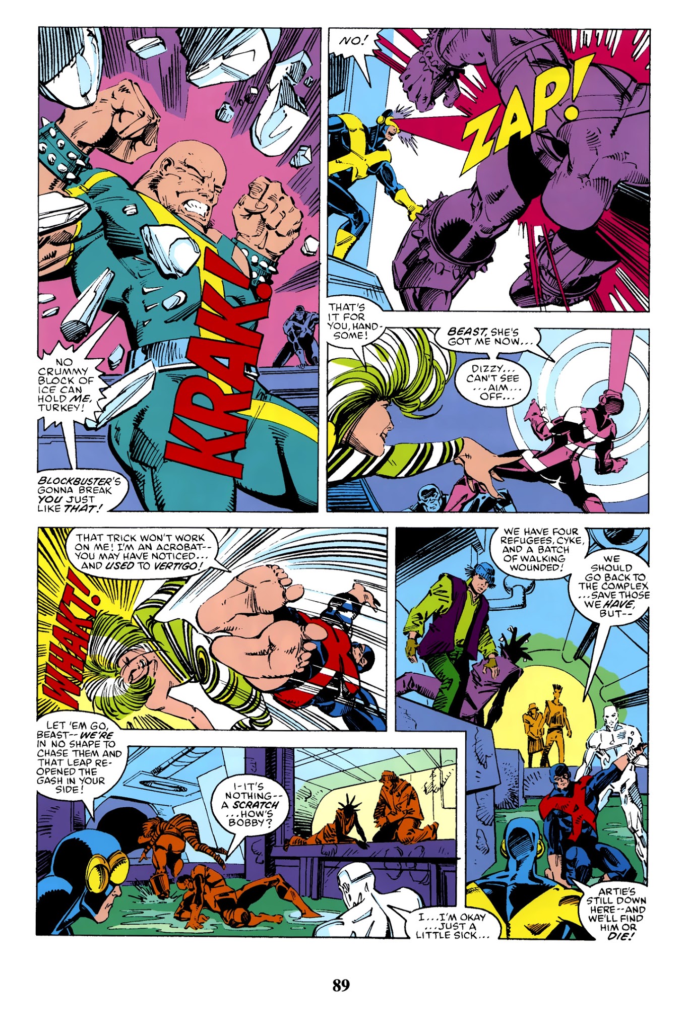 Read online X-Men: Mutant Massacre comic -  Issue # TPB - 88