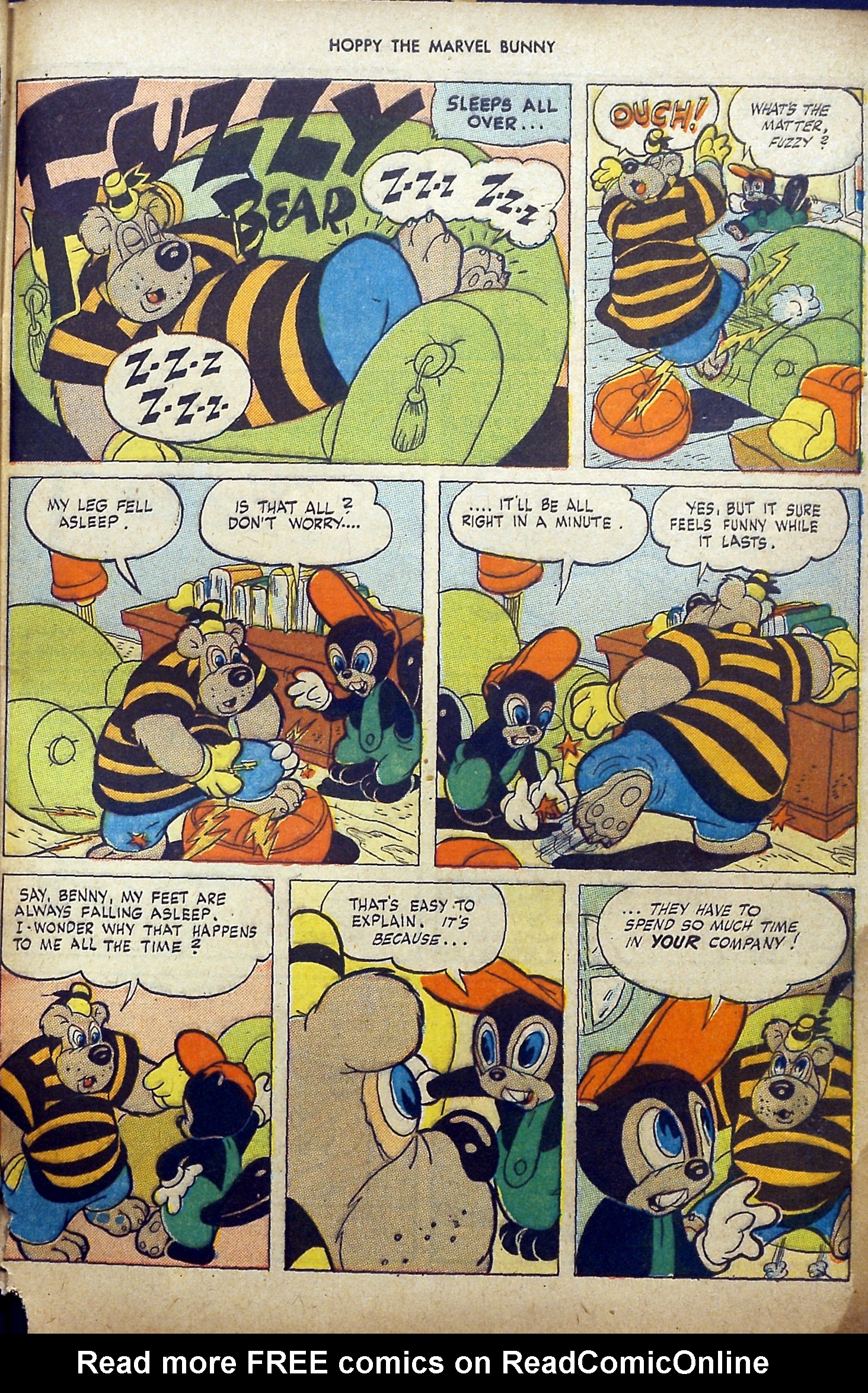 Read online Hoppy The Marvel Bunny comic -  Issue #11 - 42