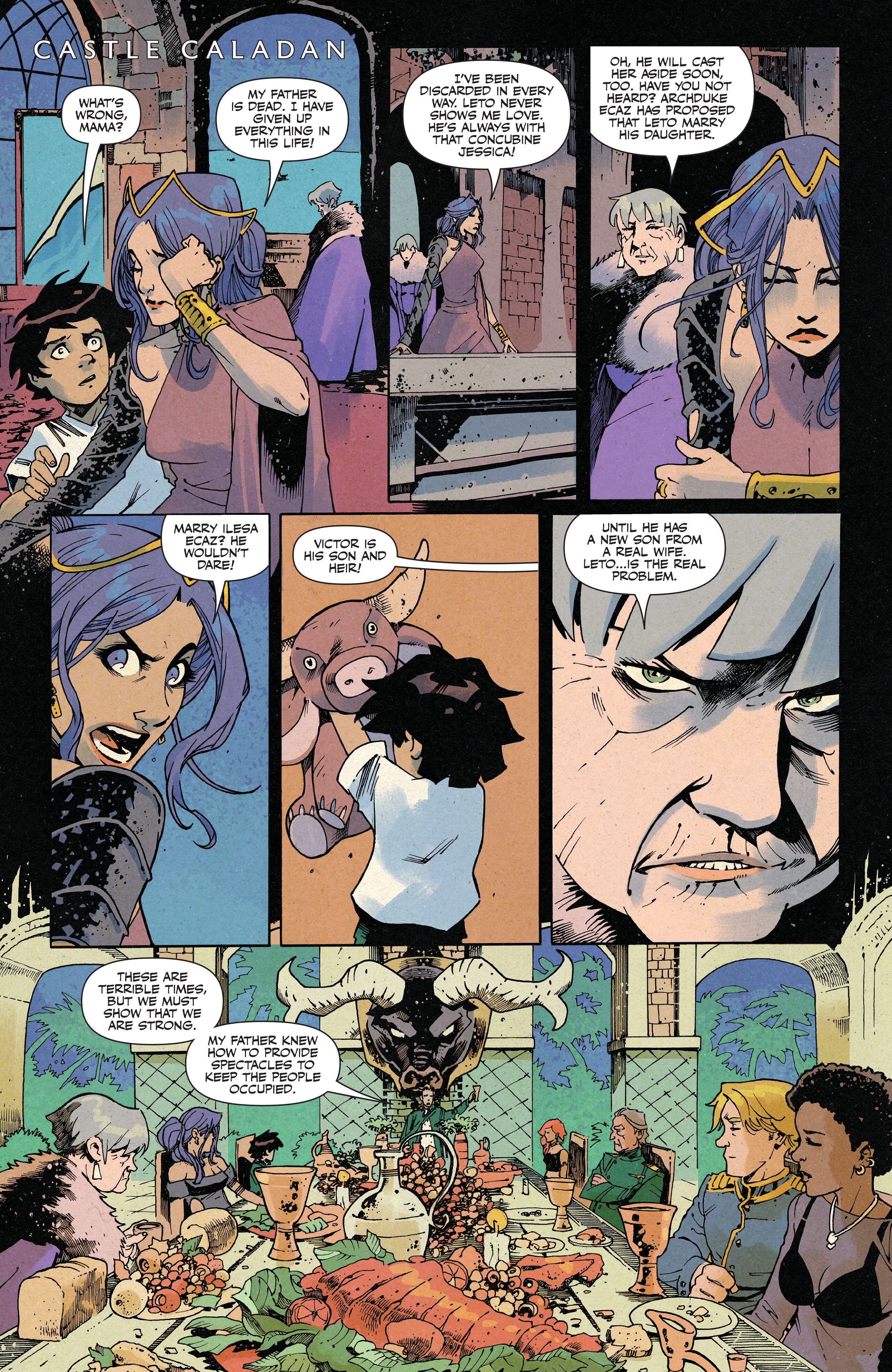 Read online Dune: House Harkonnen comic -  Issue #10 - 13