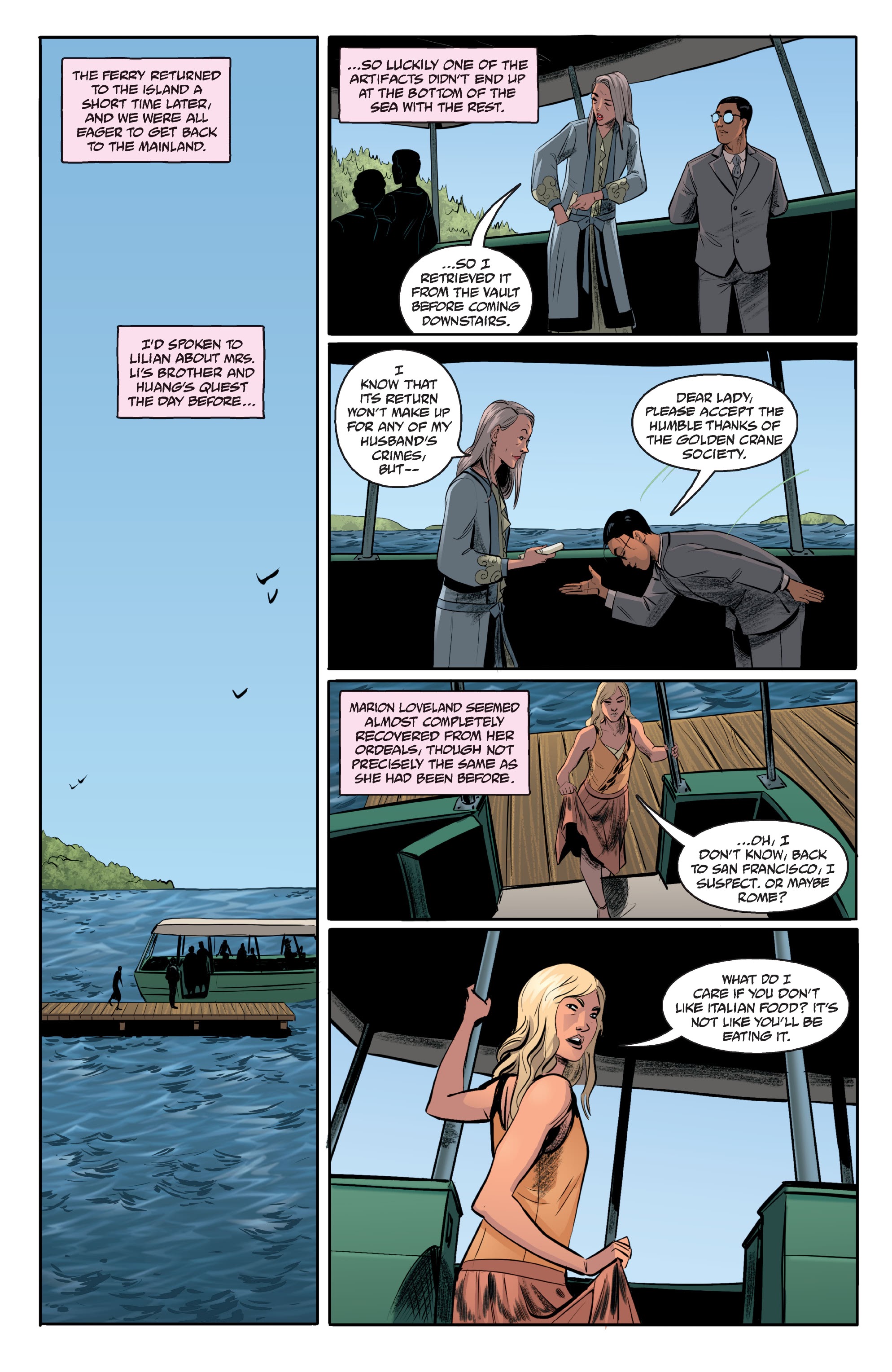Read online The House of Lost Horizons: A Sarah Jewell Mystery comic -  Issue #5 - 21