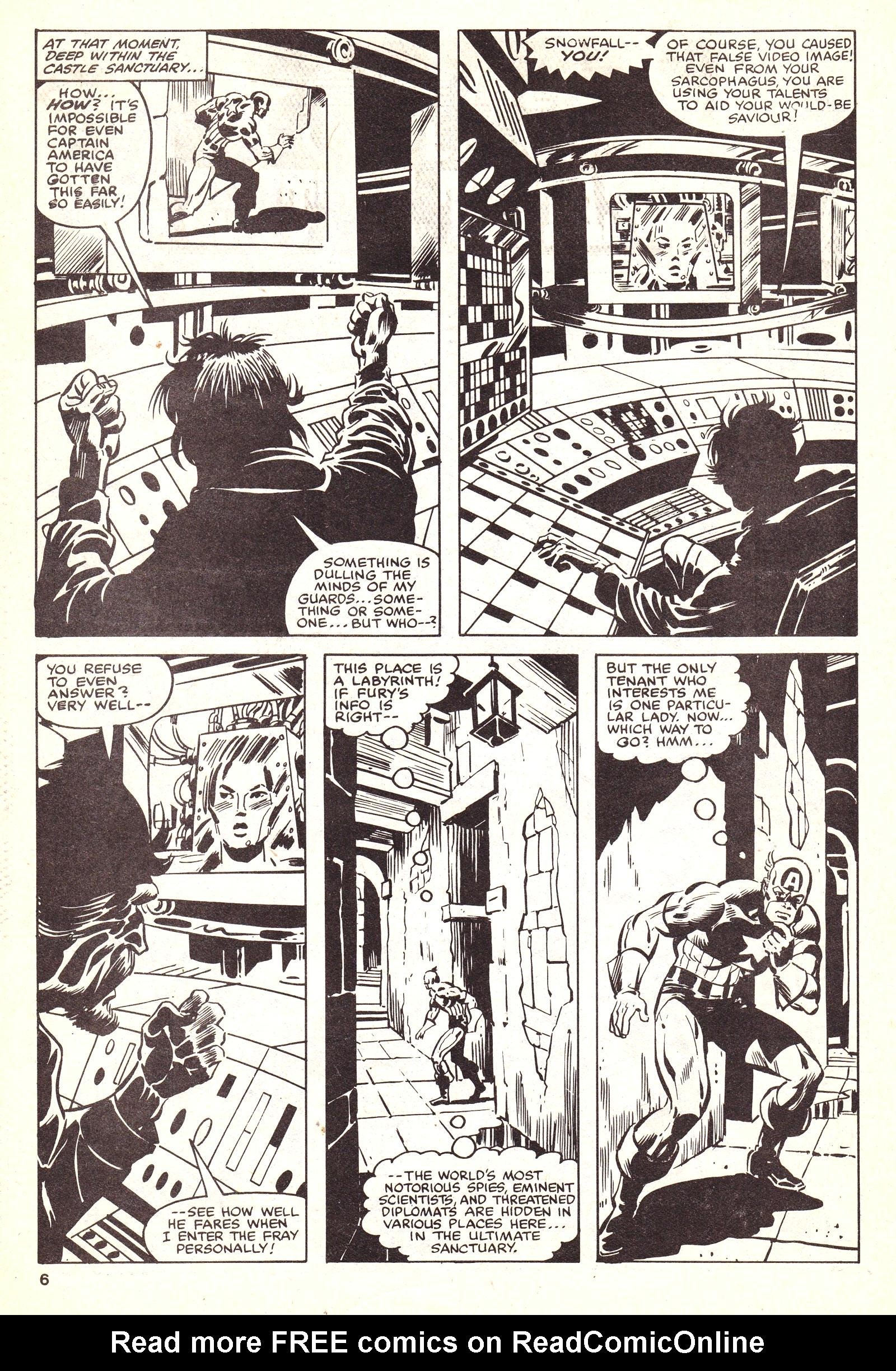 Read online Captain America (1981) comic -  Issue #46 - 6