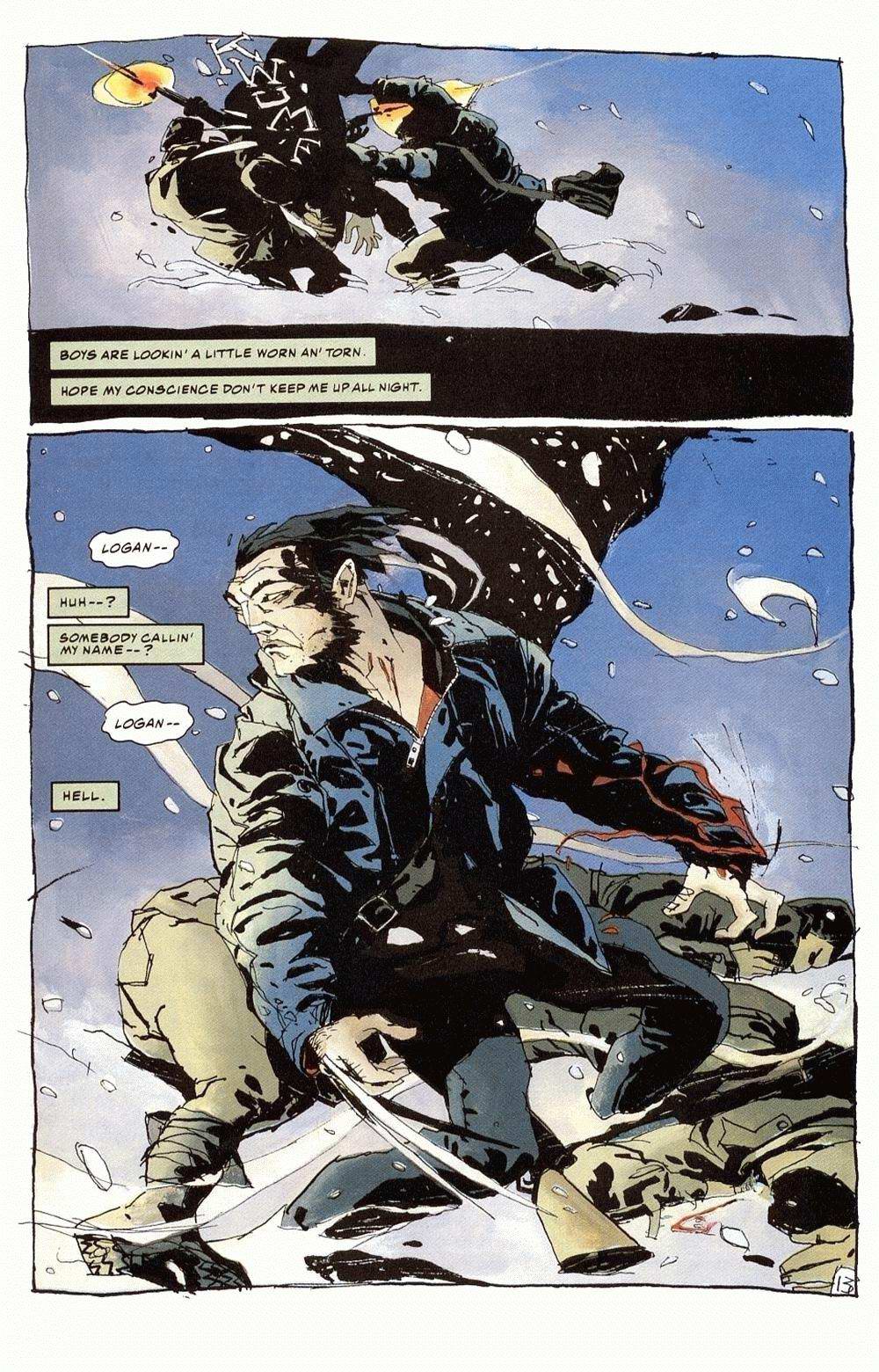 Read online Wolverine: Killing comic -  Issue # Full - 16