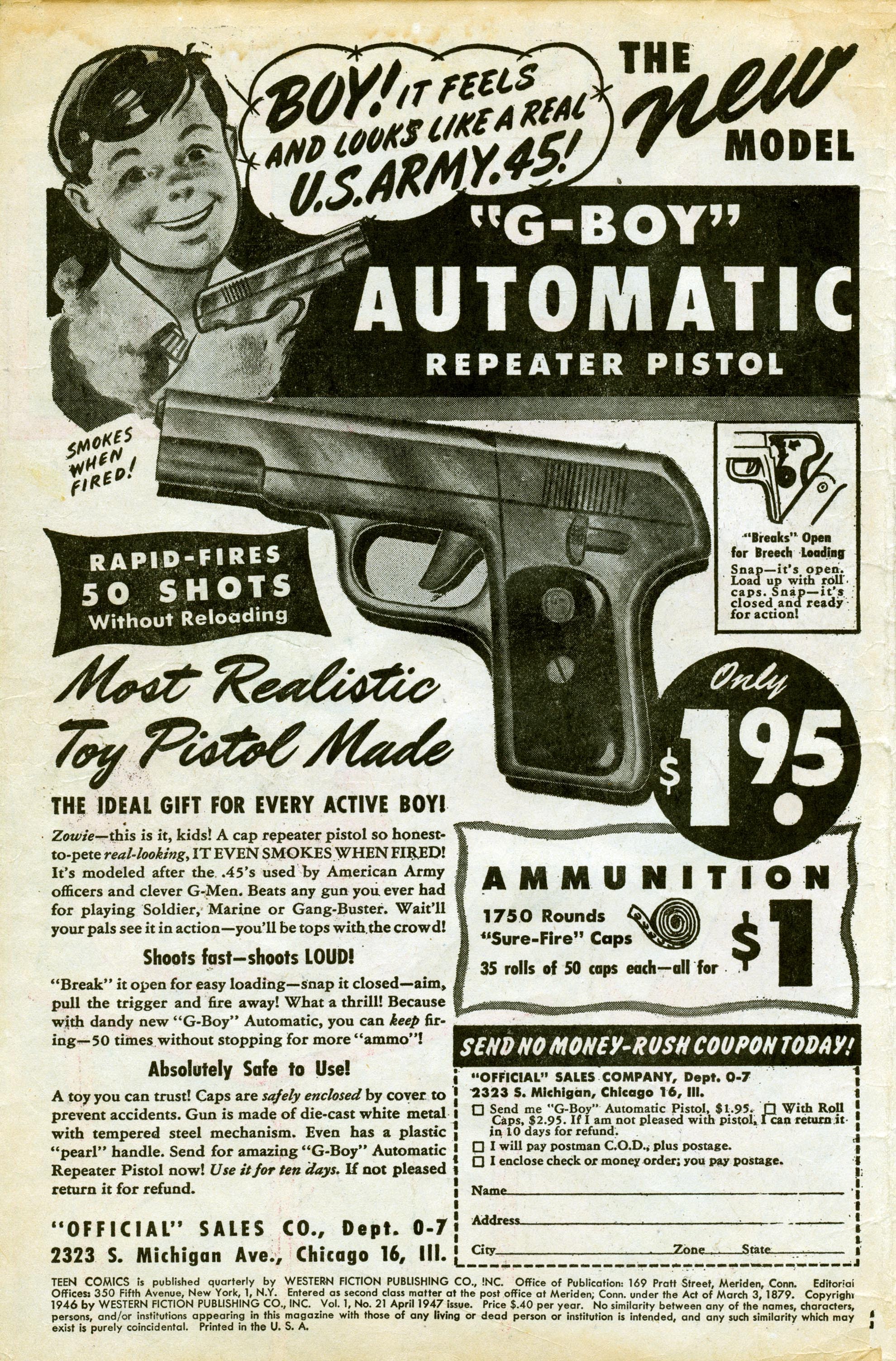 Read online Teen Comics comic -  Issue #21 - 2